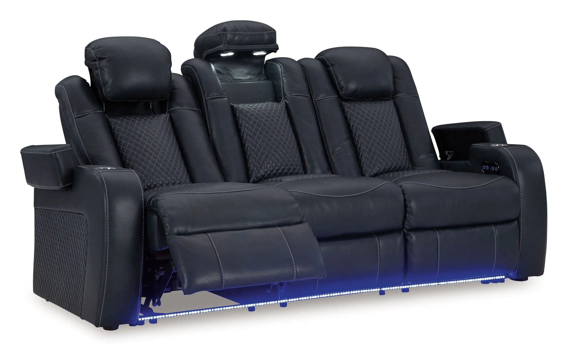 Fyne-dyme - Power Reclining Sofa With Adj Headrest - Best Buy Furniture