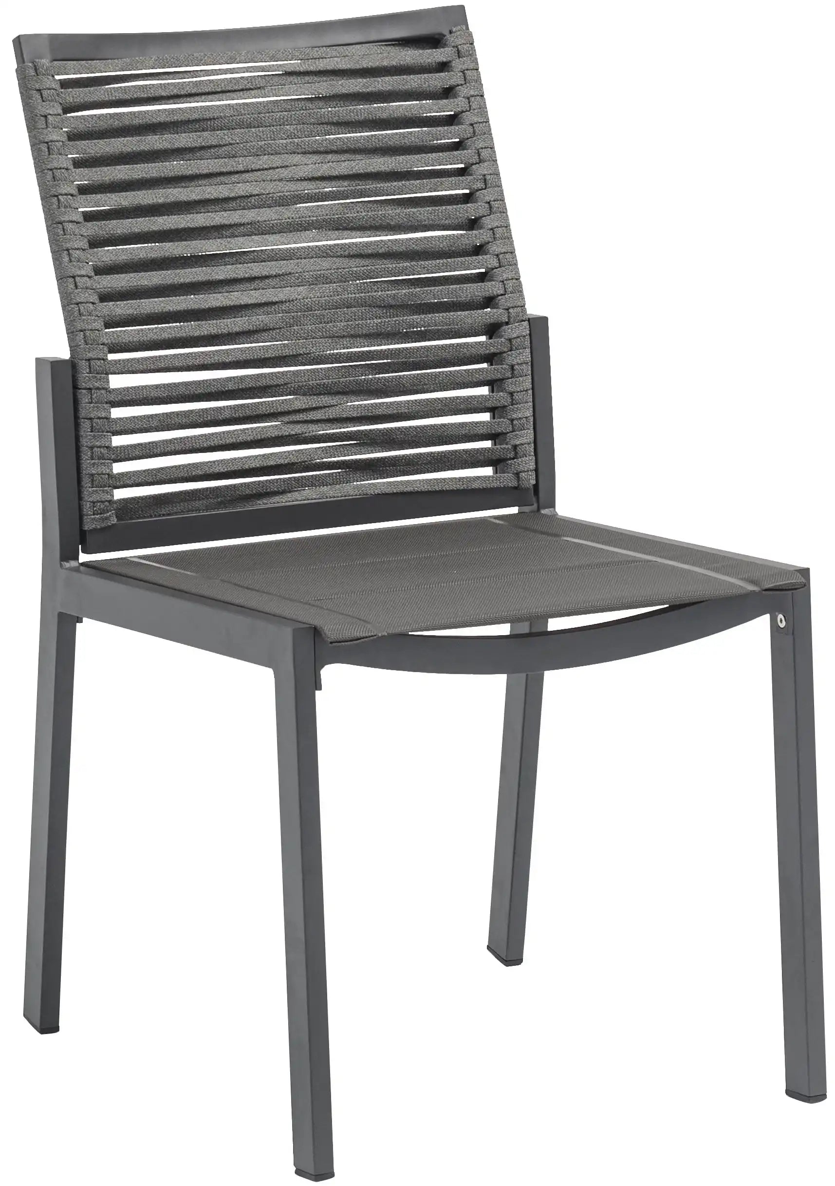 Maldives - Rope Outdoor Patio Dining Side Chair (Set of 2) - Best Buy Furniture