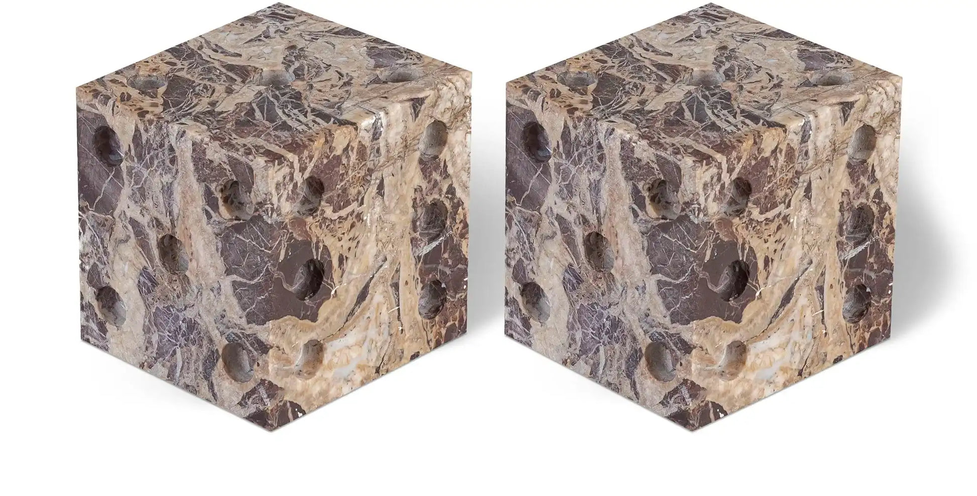 Dice - Marble Decorative - Best Buy Furniture