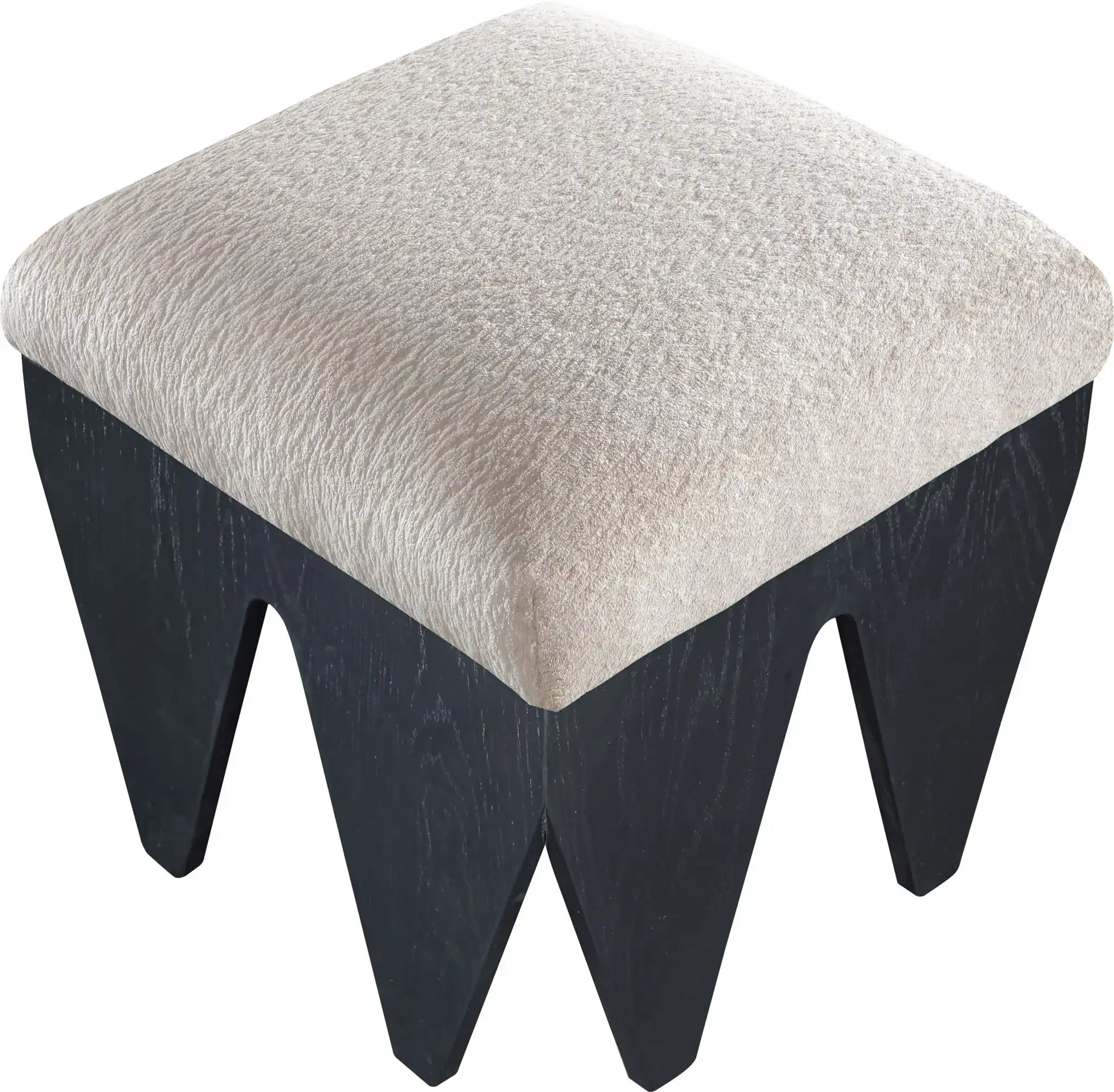 Altair - Fabric Bench - Black Base