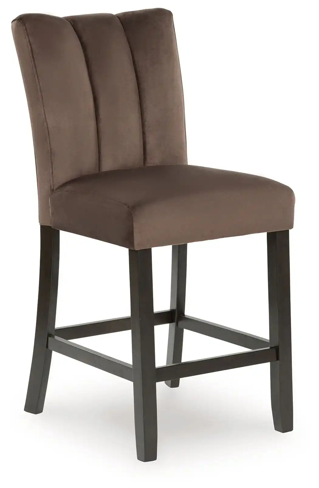 Jeshina - Upholstered Barstool (Set of 2) - Mocha - Best Buy Furniture