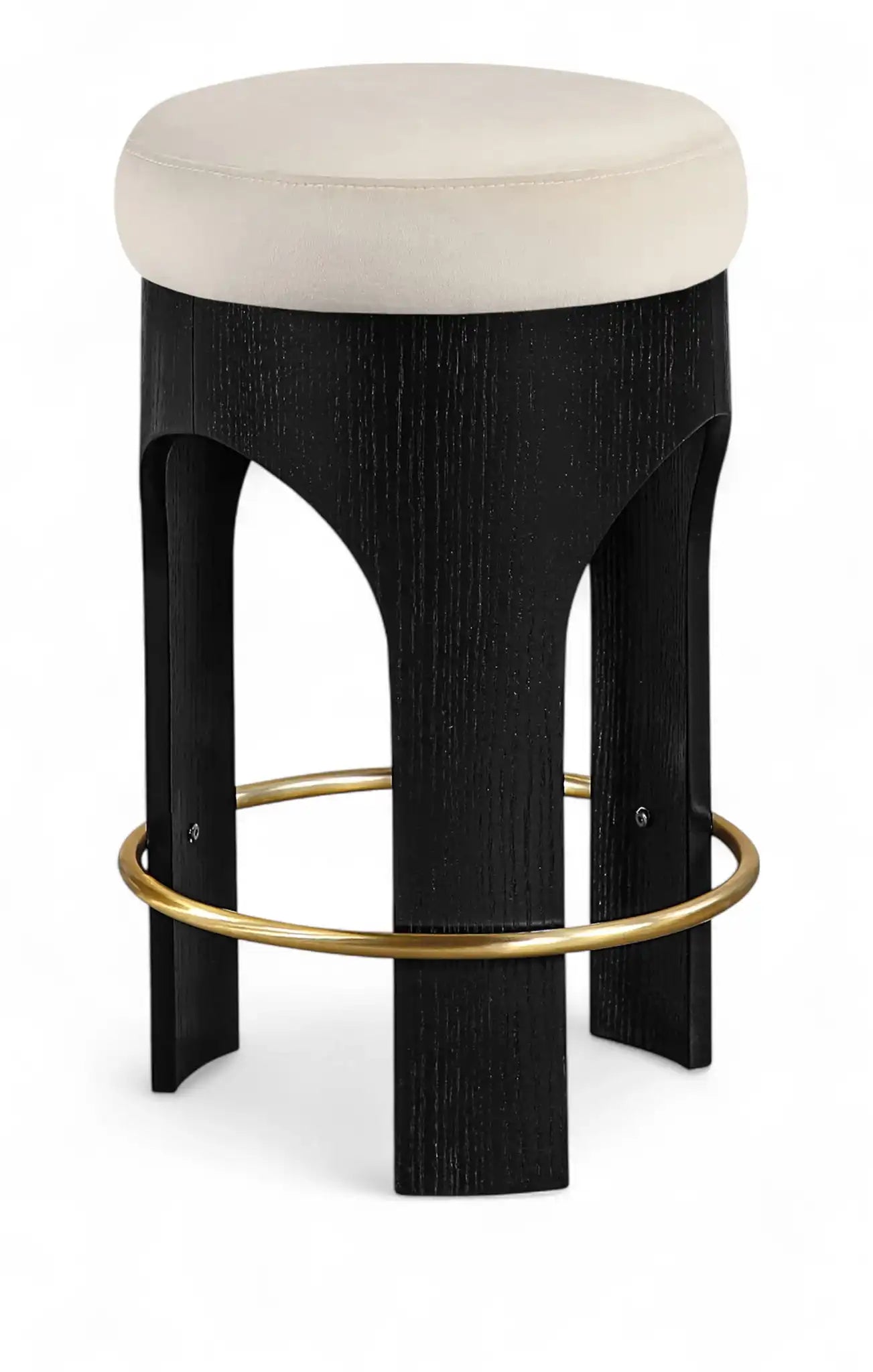 Bocceli - Counter Stool - Black Base - Best Buy Furniture