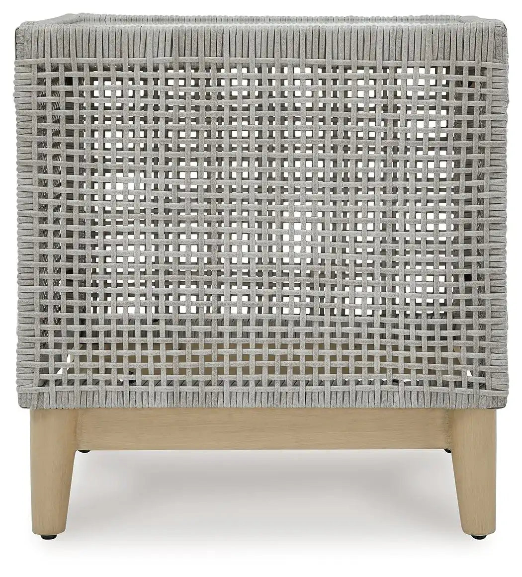 Seton Creek - Square End Table - Gray - Best Buy Furniture