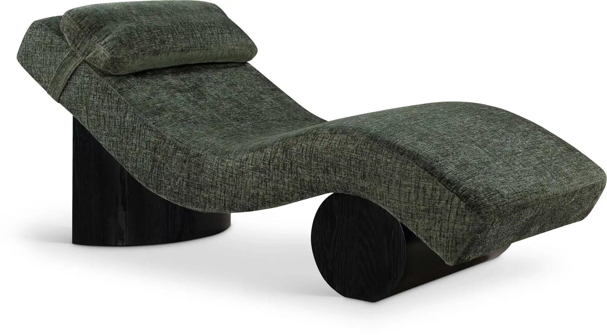 Marcella - Chaise Lounge - Black Base - Best Buy Furniture