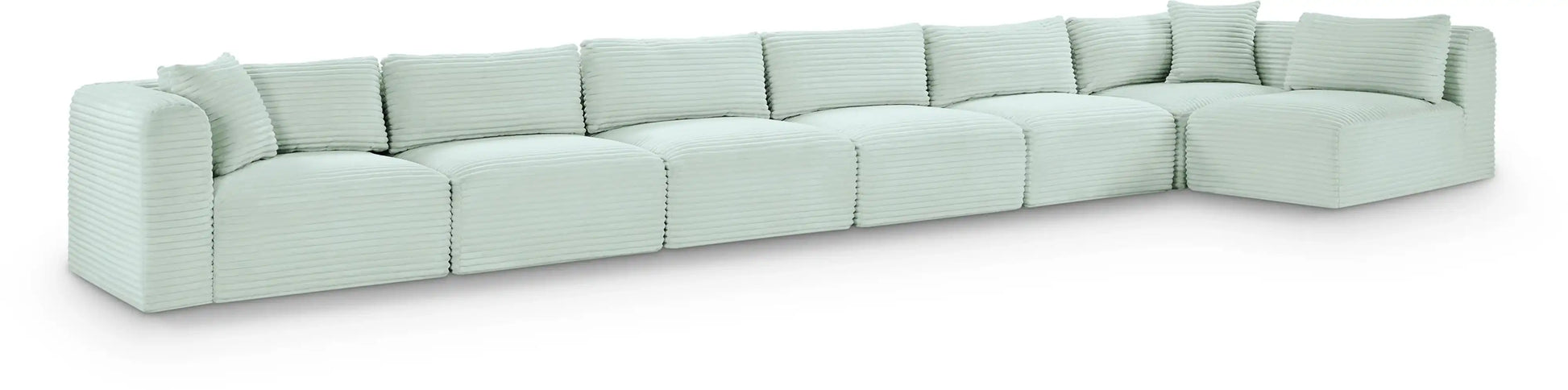 Shaggy - 7 Piece Modular Sectional - Best Buy Furniture