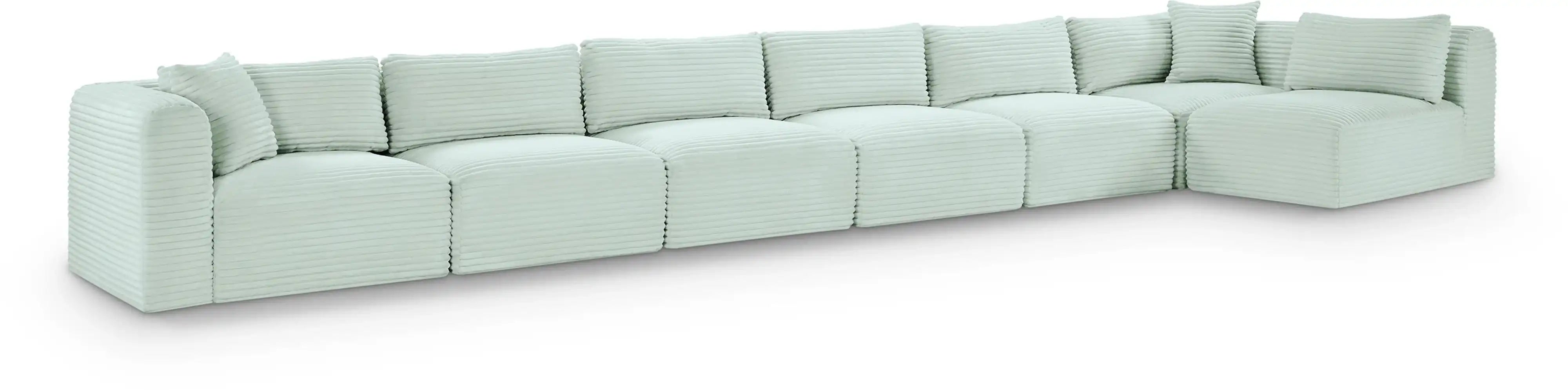 Shaggy - 7 Piece Modular Sectional - Best Buy Furniture