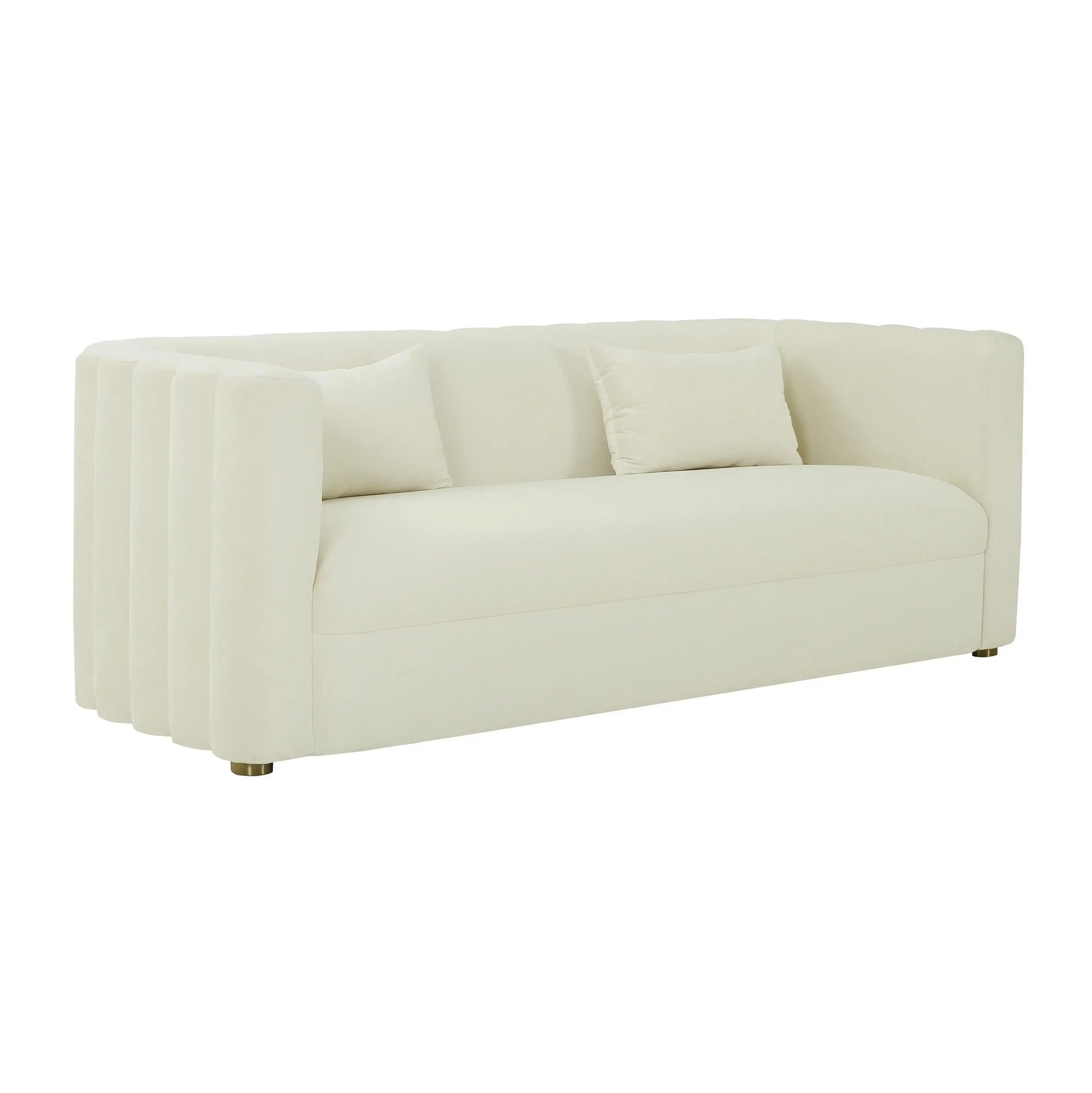 Callie - Velvet Sofa - Best Buy Furniture