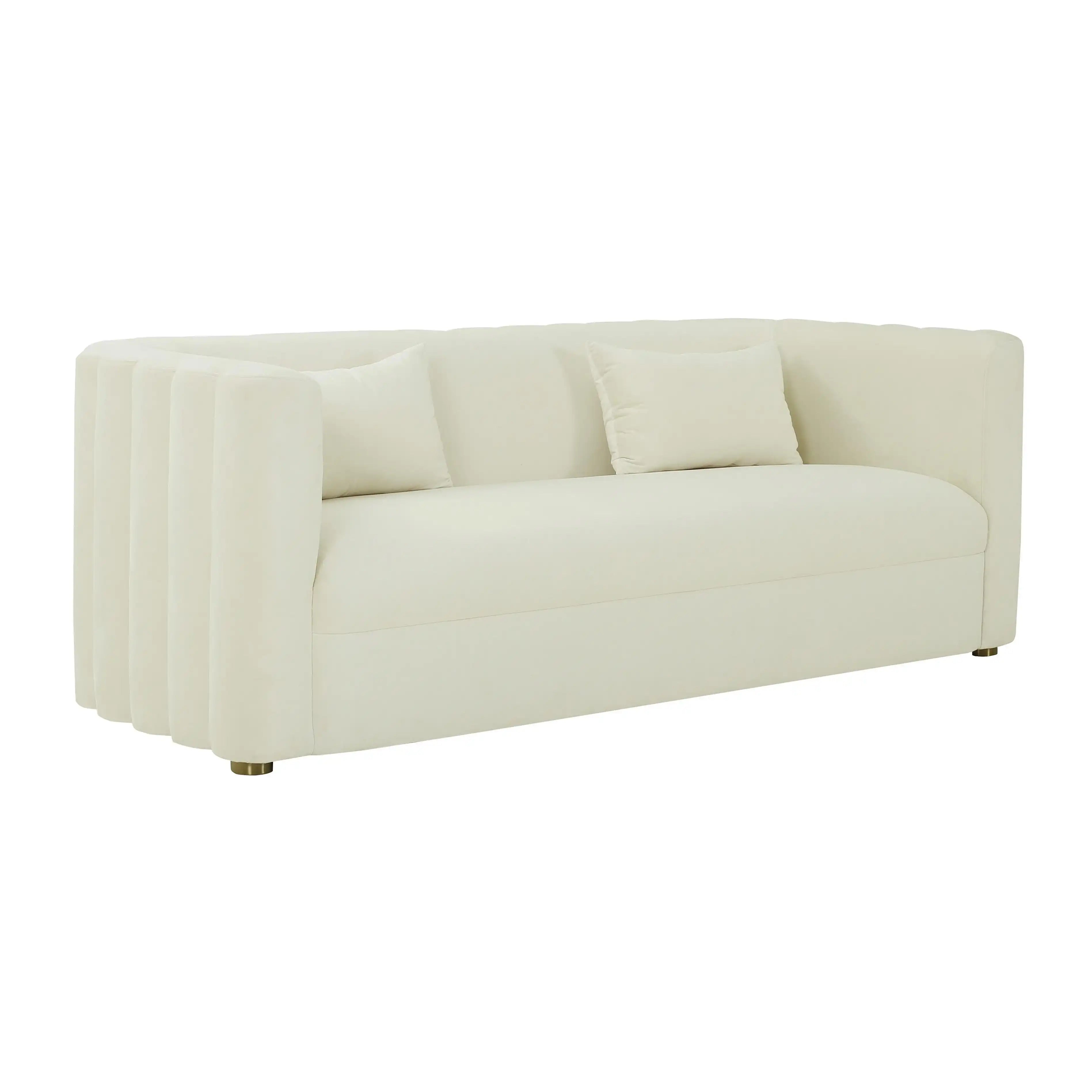 Callie - Velvet Sofa - Best Buy Furniture