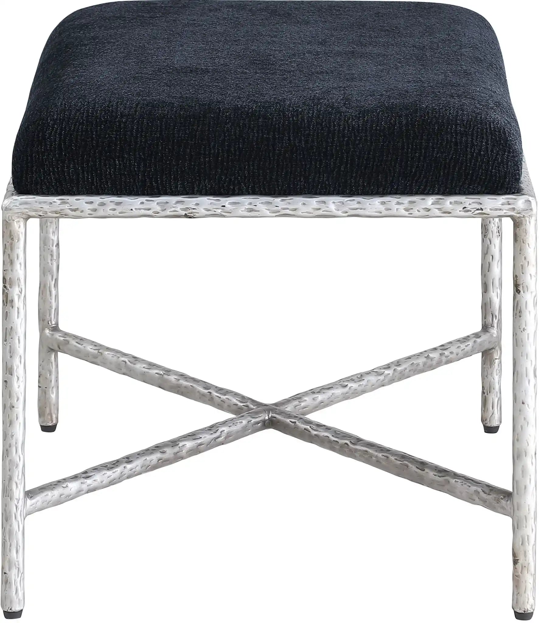 Valley - Bench With Silver Frame