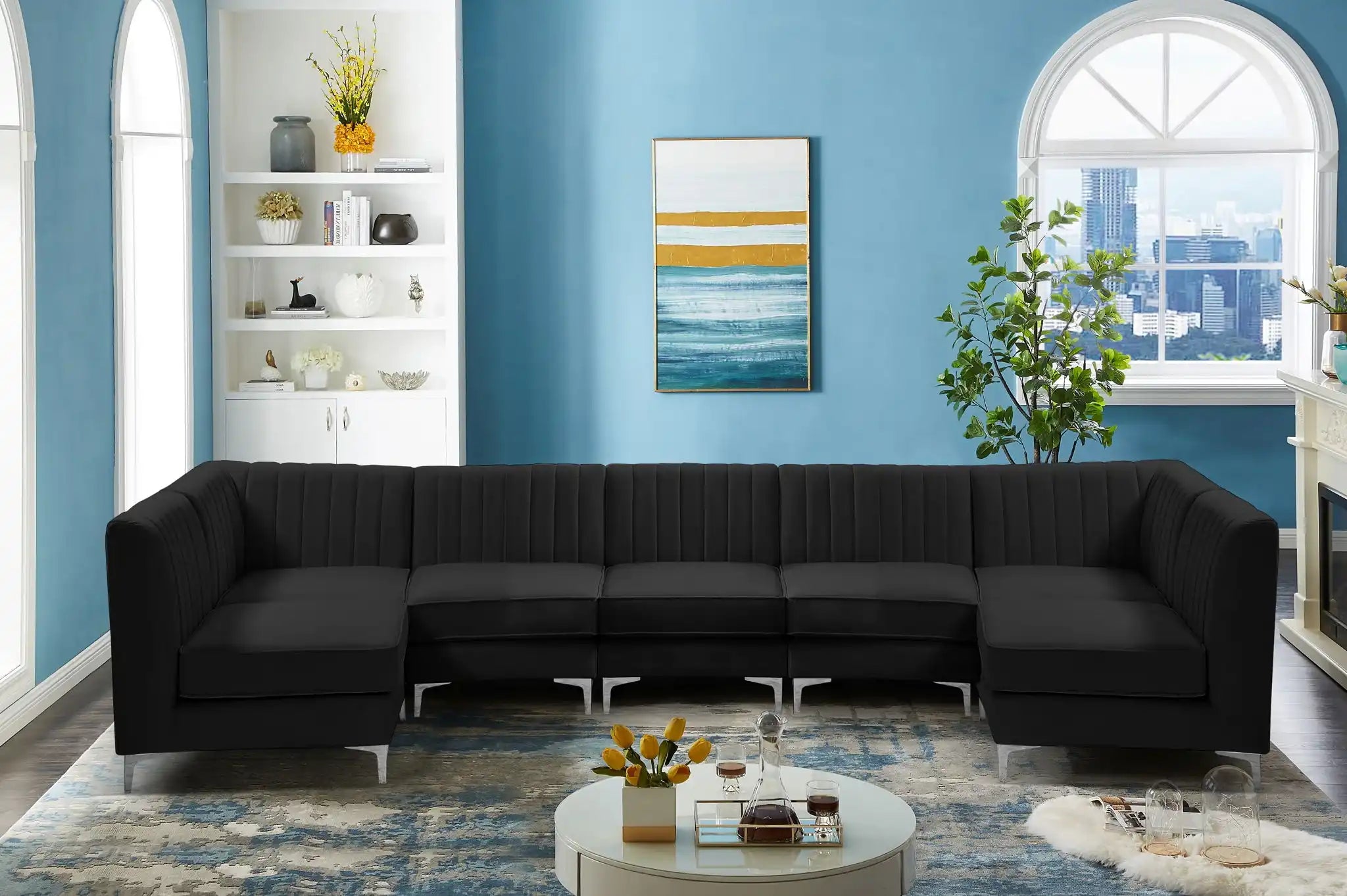 Alina - 7 Piece Modular Sectional