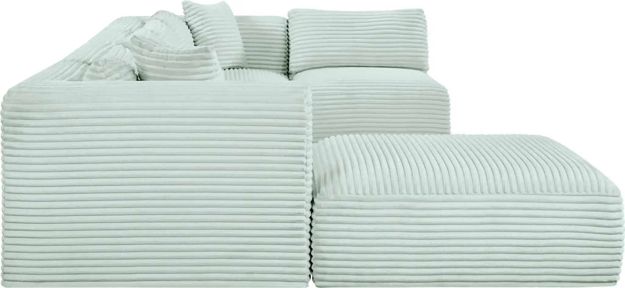 Shaggy - 6 Piece Modular U-Shaped Sectional