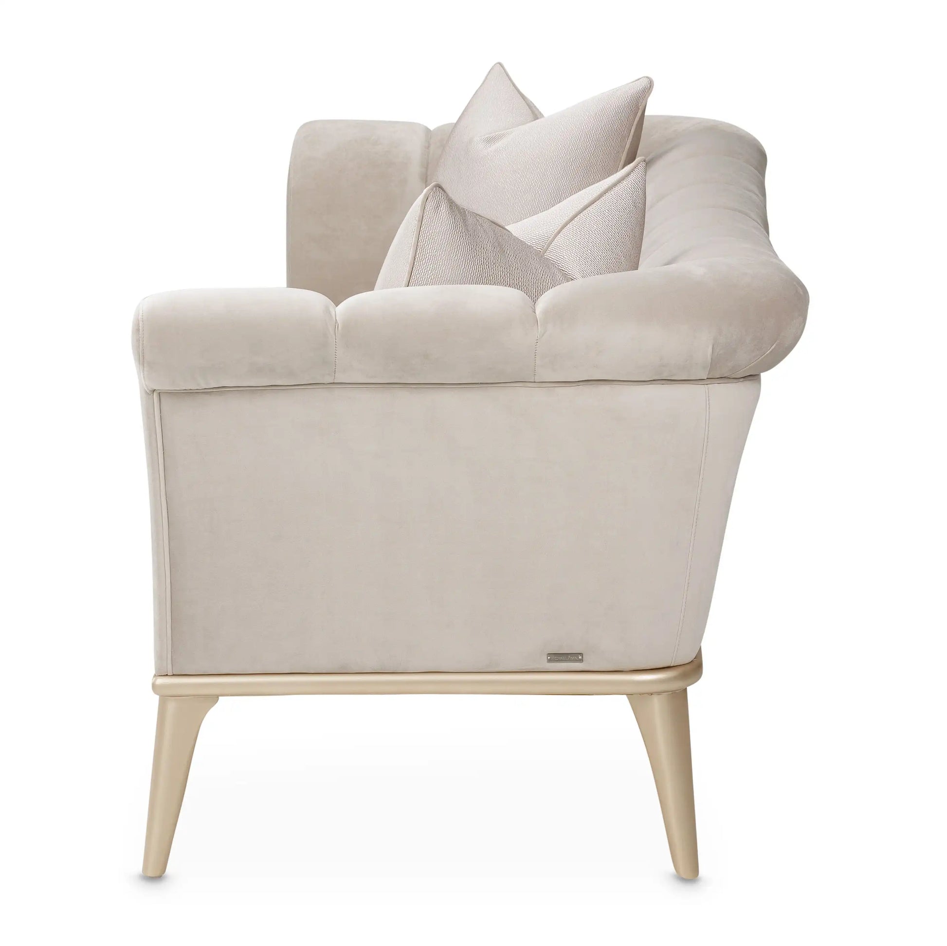 Yvette - Sofa - Porcini/Medium Champagne - Best Buy Furniture