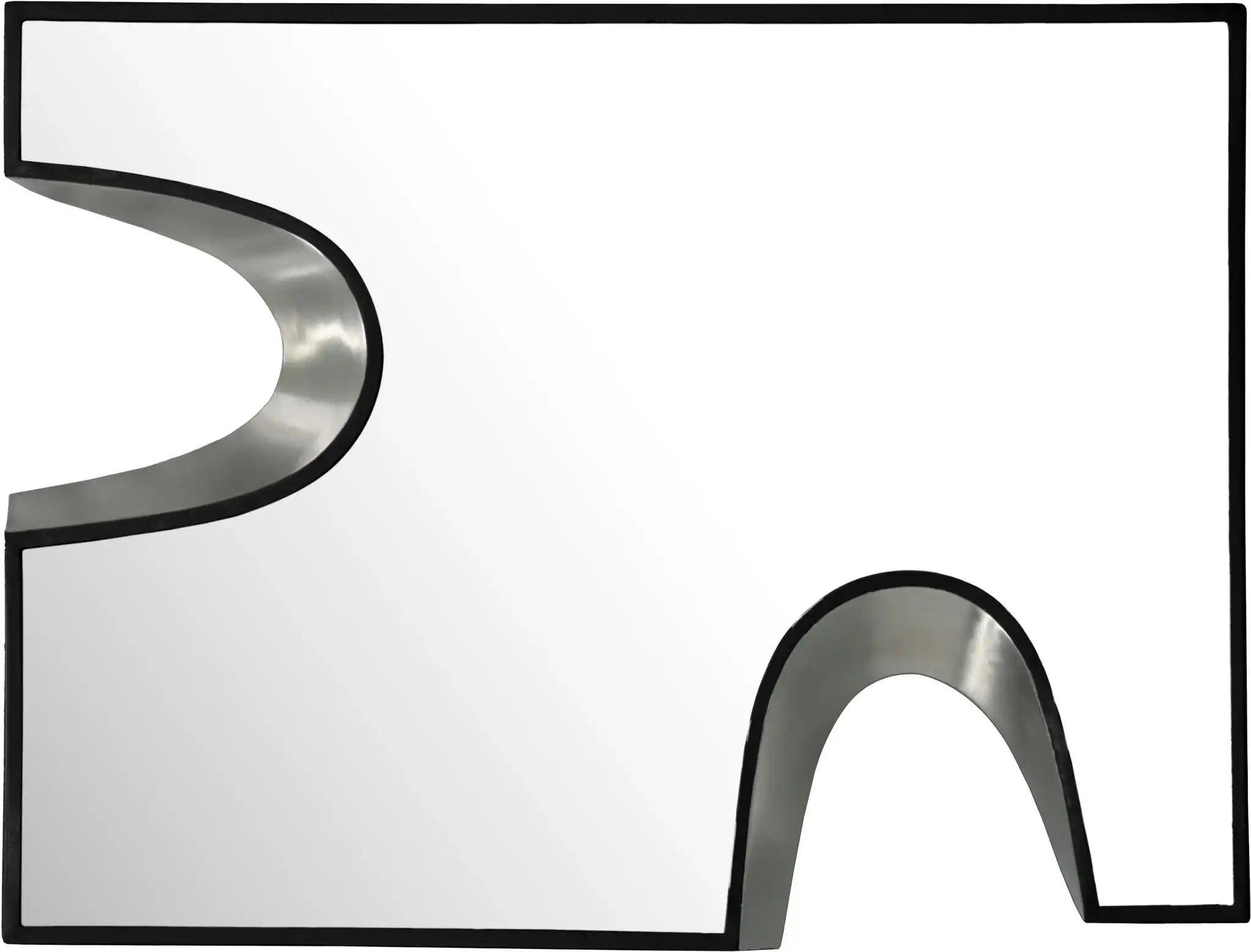 Soleil - Mirror With Silver Accent