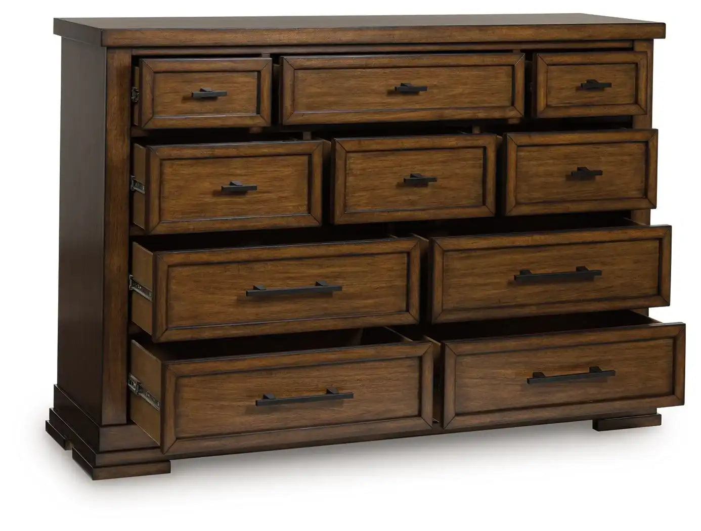 Taffenbrook - Dresser - Medium Brown - Best Buy Furniture
