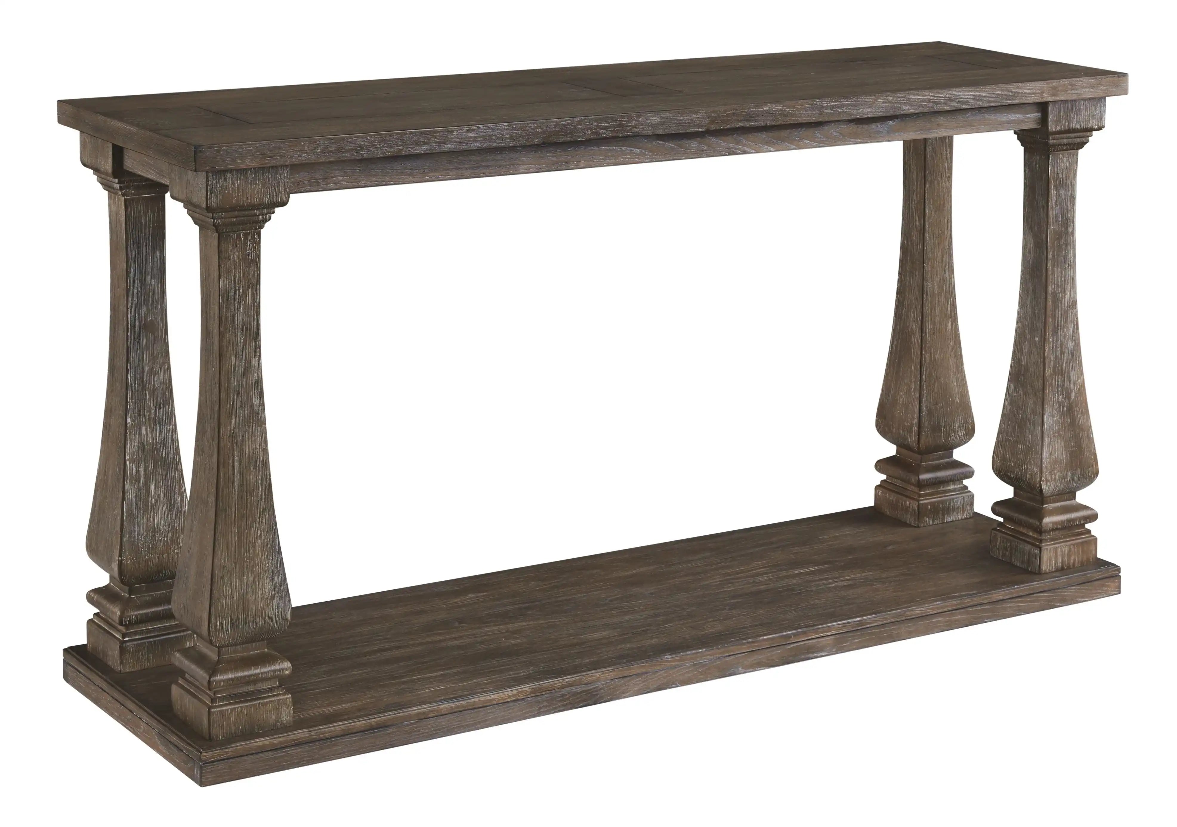 Johnelle - Sofa Table - Gray - Best Buy Furniture