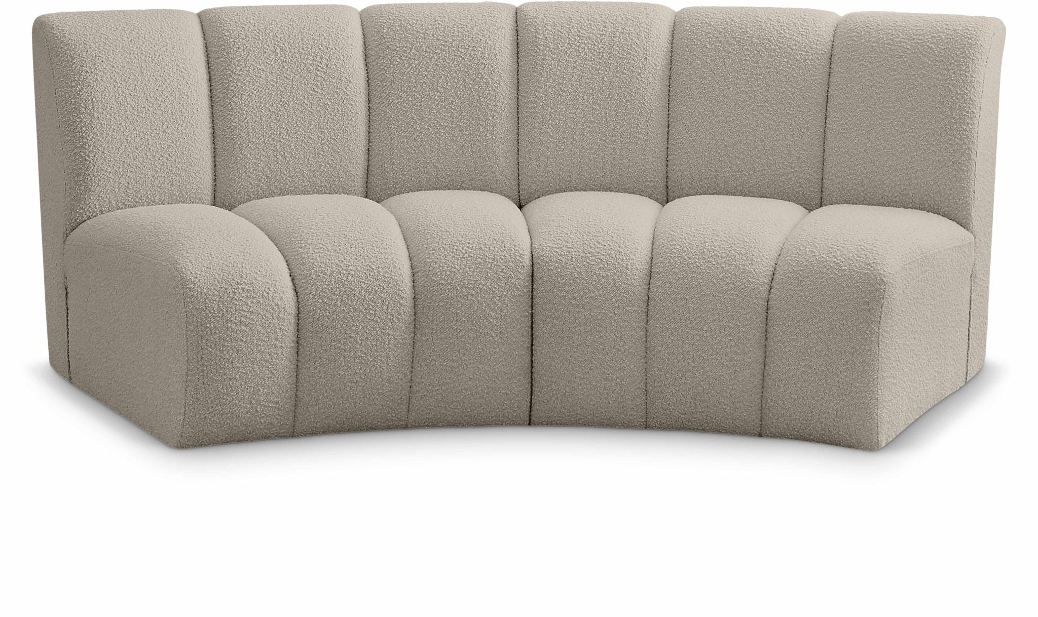 Infinity - 2 Piece Boucle Modular Sectional - Best Buy Furniture