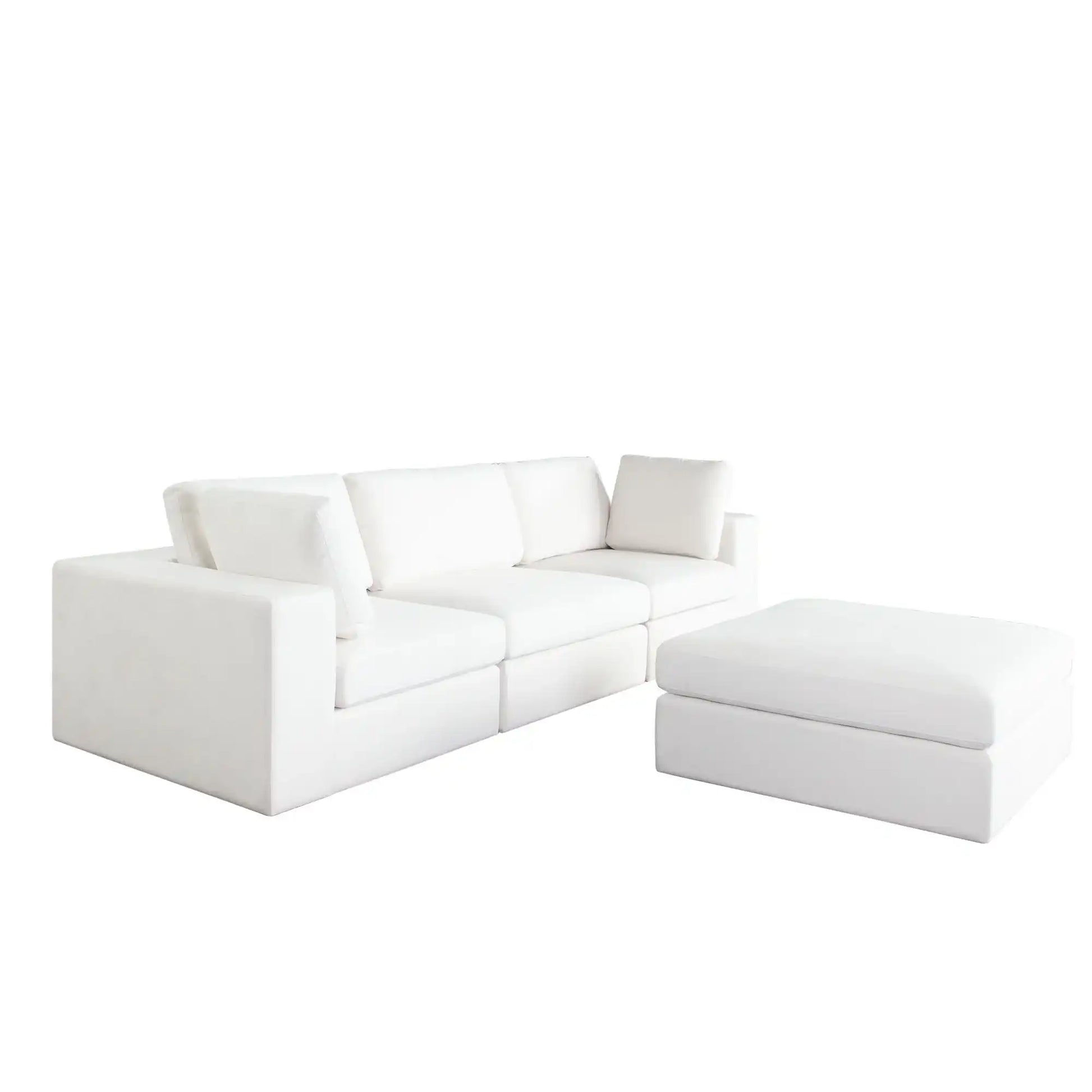 Muse Modular Reversible 4PC Sectional Sofa - Best Buy Furniture