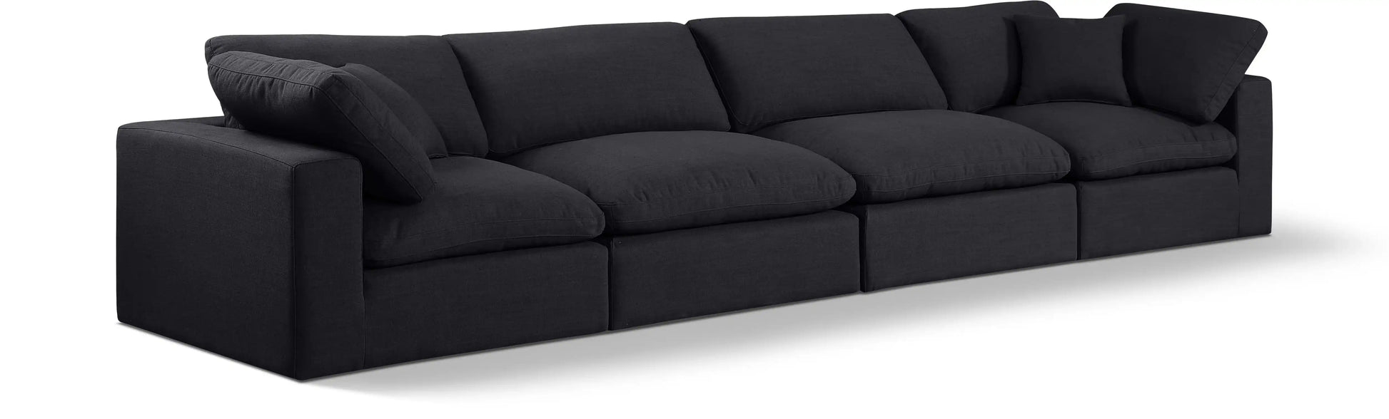 Comfy - Linen Modular Sofa 4 Seats - Best Buy Furniture