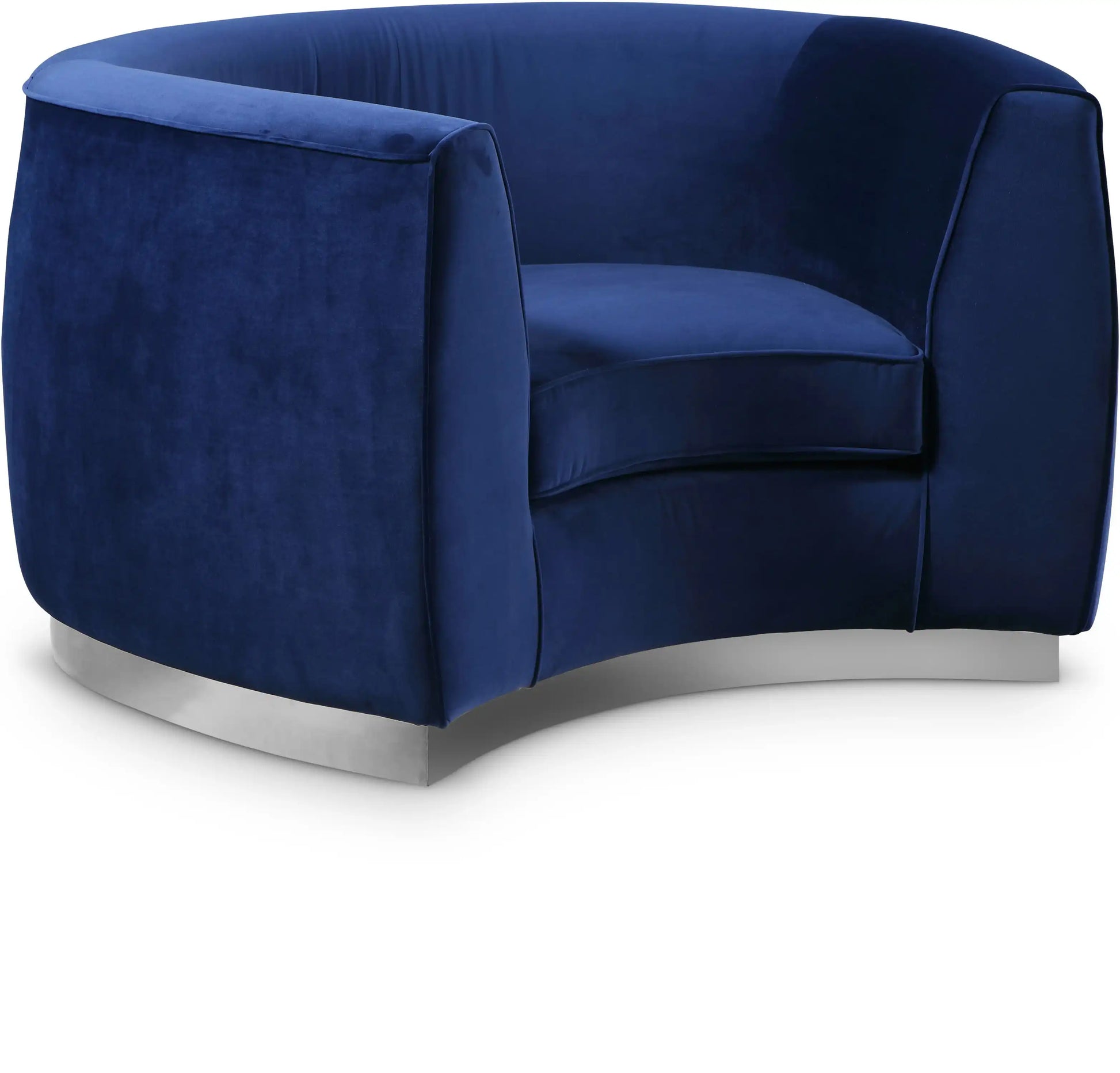 Julian - Chair with Chrome Base - Best Buy Furniture
