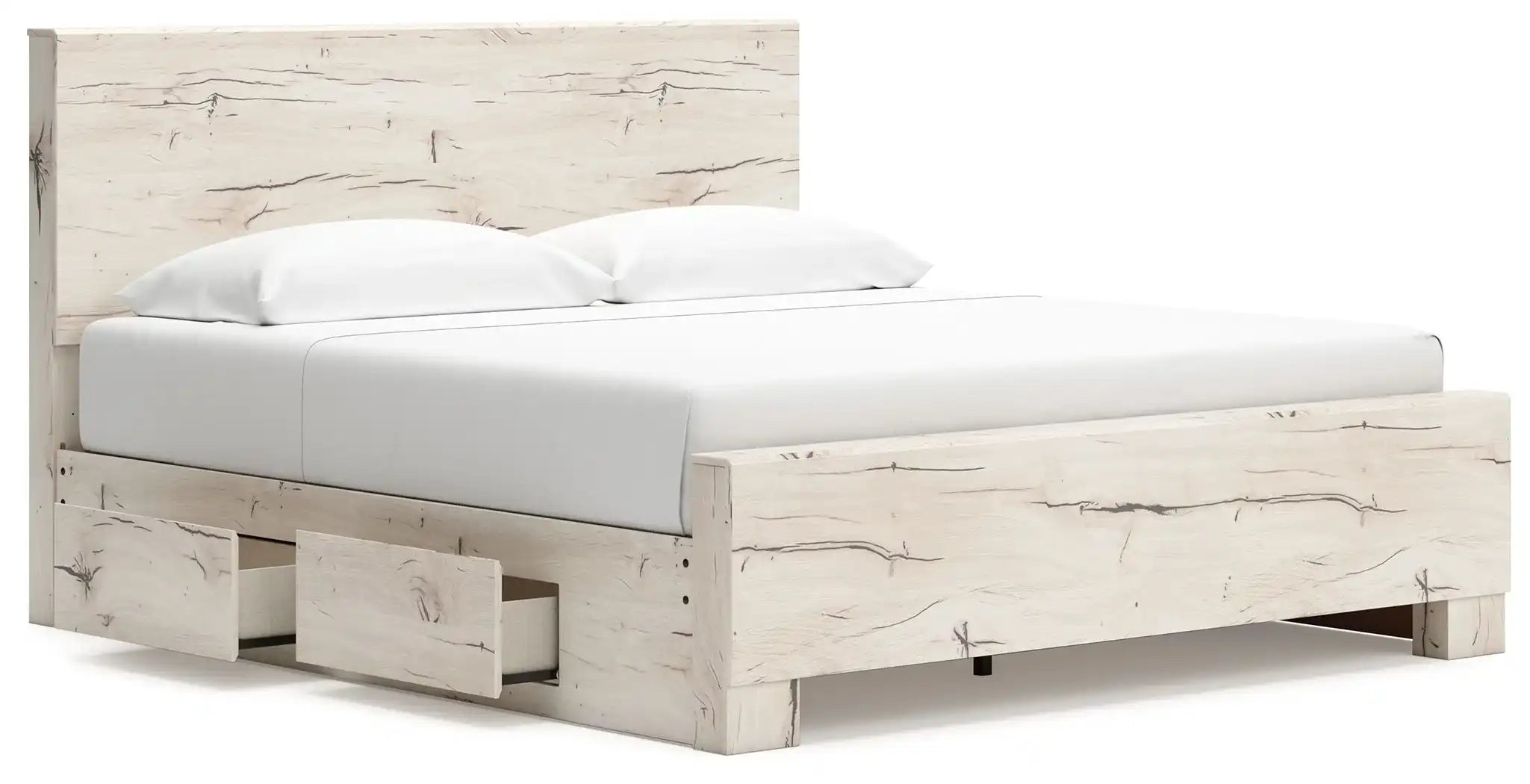 Lawroy - Panel Bed With Storage - Best Buy Furniture