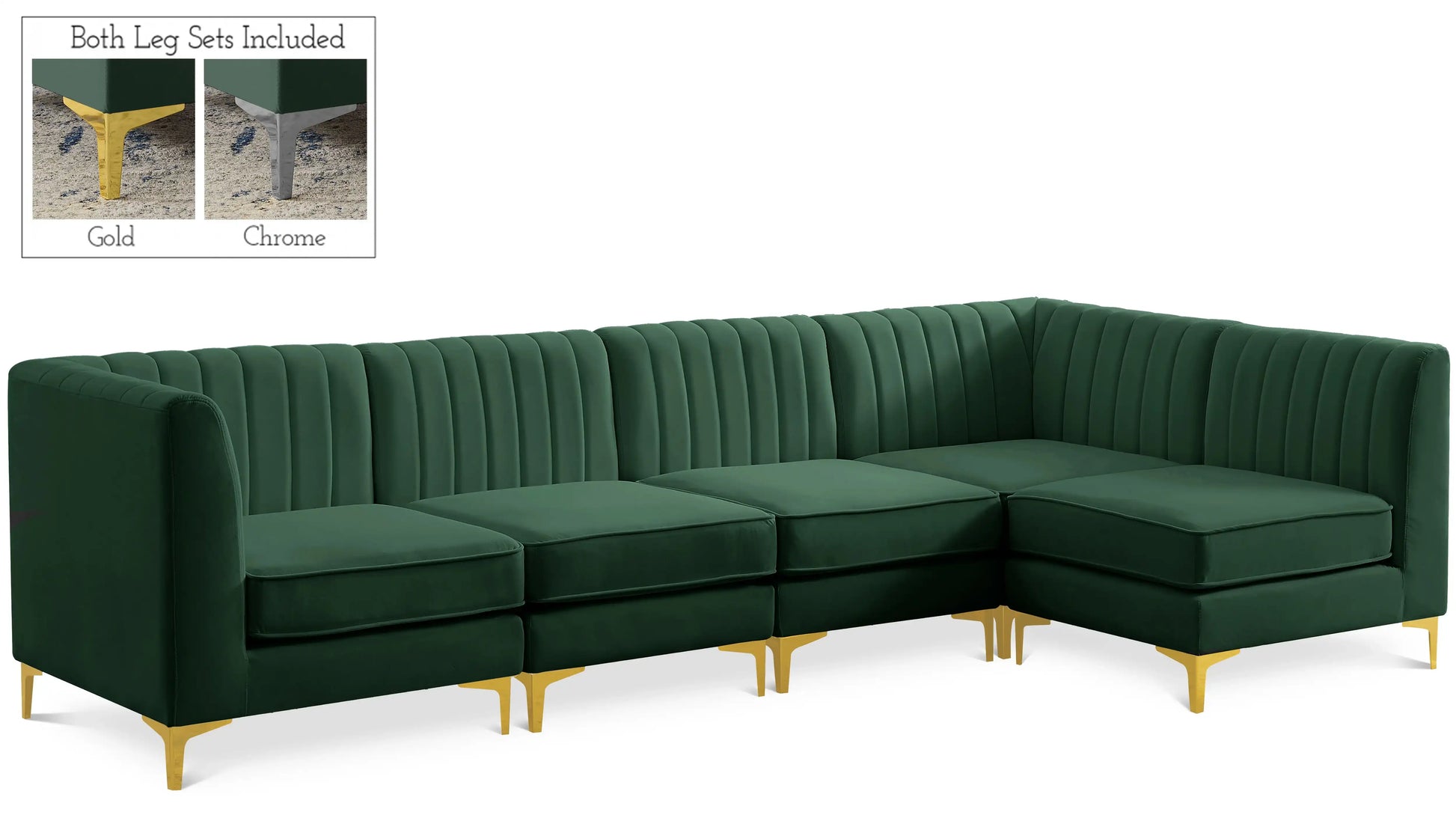 Alina - 5 Piece Modular Sectional - Best Buy Furniture