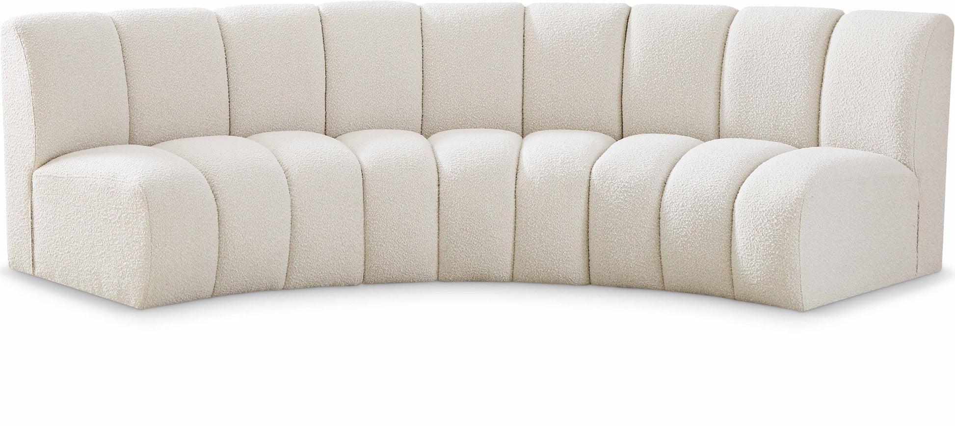 Infinity - 3 Piece Boucle Modular Sectional - Best Buy Furniture