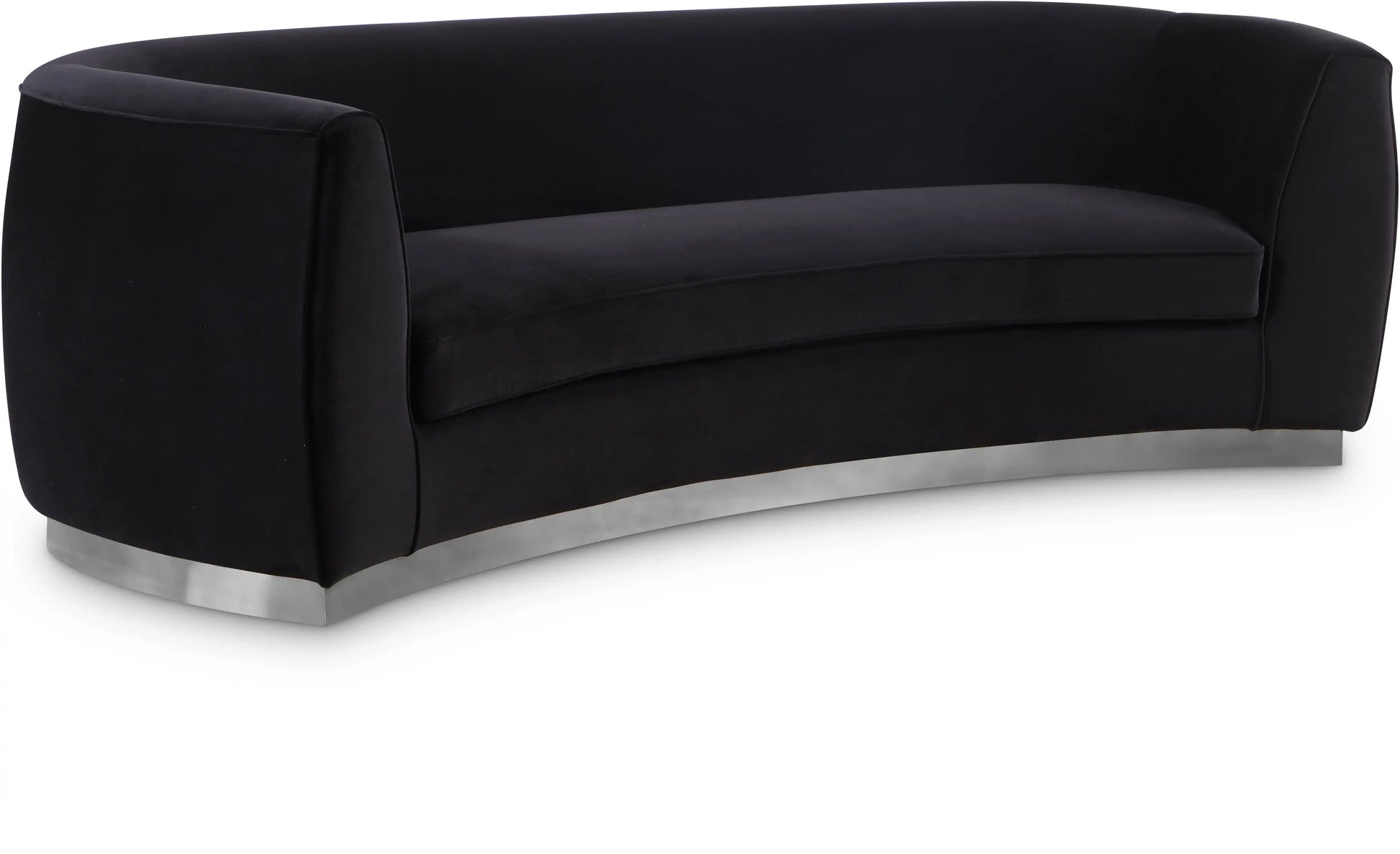 Julian - Sofa with Chrome Base - Best Buy Furniture