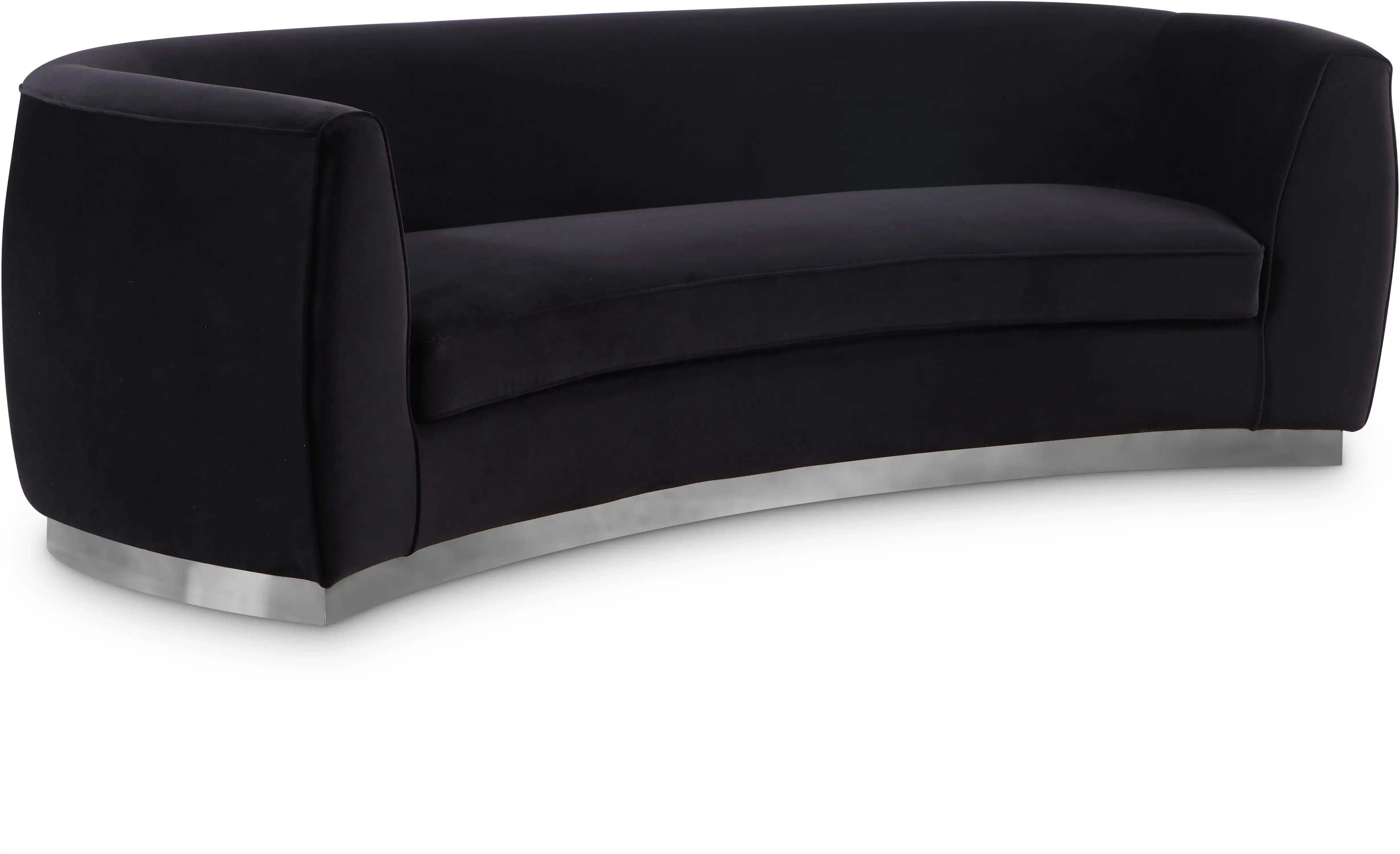 Julian - Sofa with Chrome Base - Best Buy Furniture