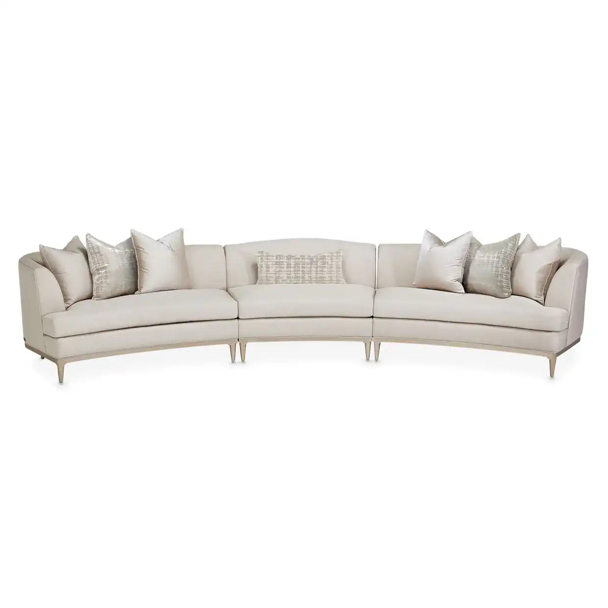 Malibu Crest - 3-Piece Sofa - Pearl / Chardonnay - Best Buy Furniture