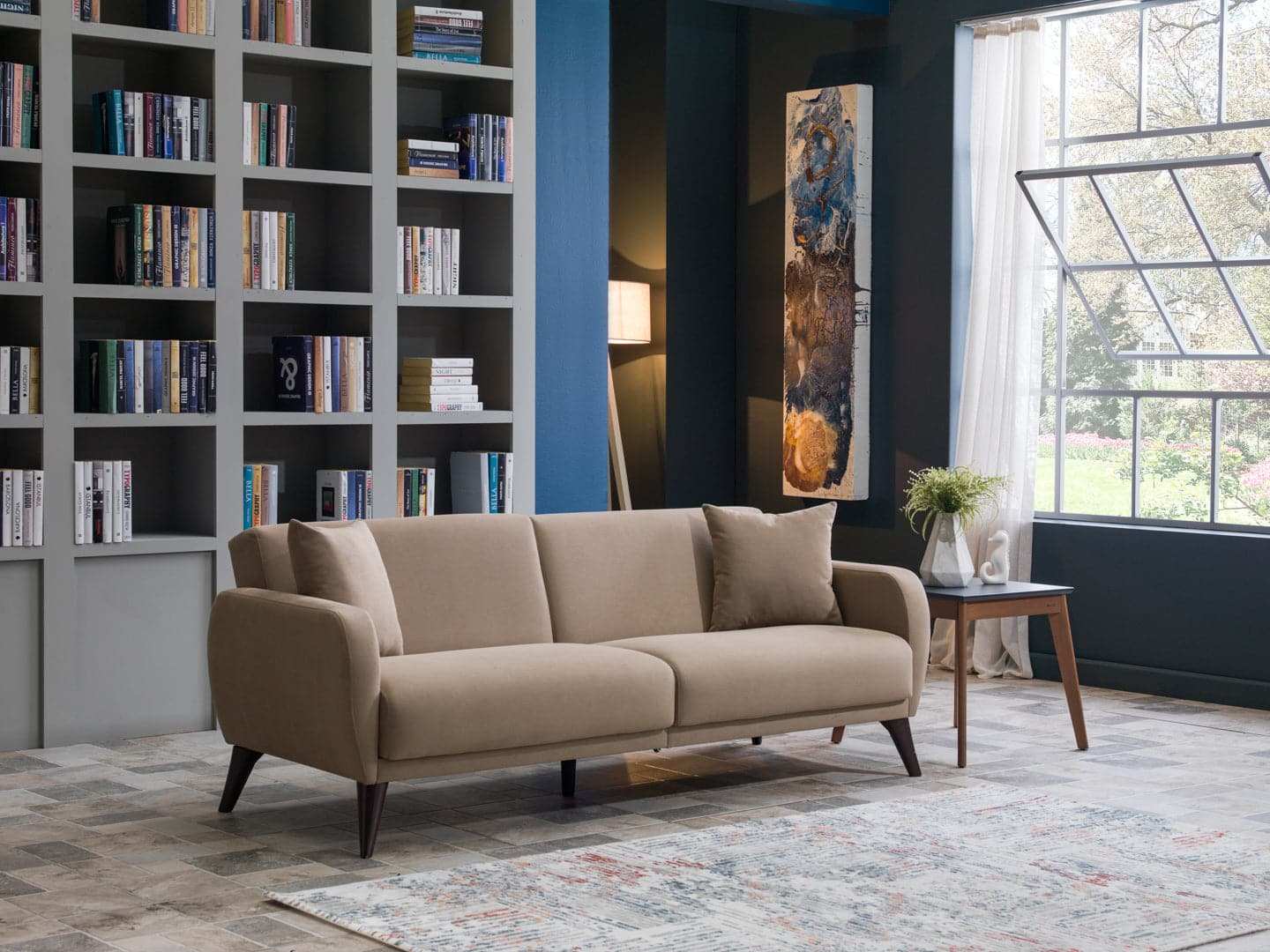 Flexy Sofa In A Box - Beige - Best Buy Furniture