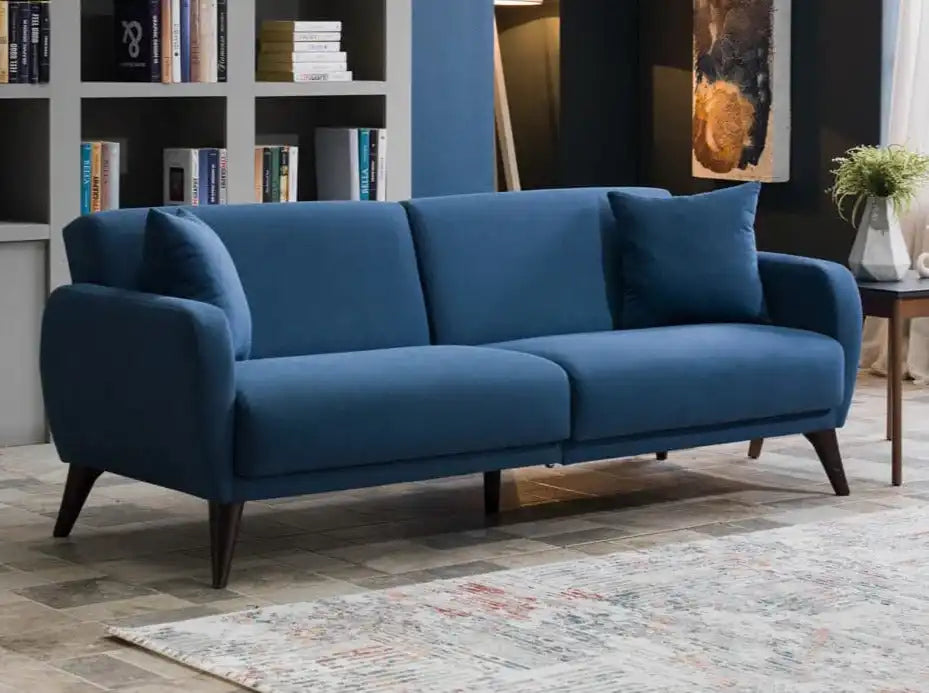 Flexy Sofa In A Box - Indigo Blue - Best Buy Furniture