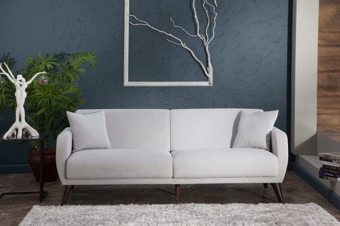Flexy Sofa In A Box - Indigo Blue - Best Buy Furniture