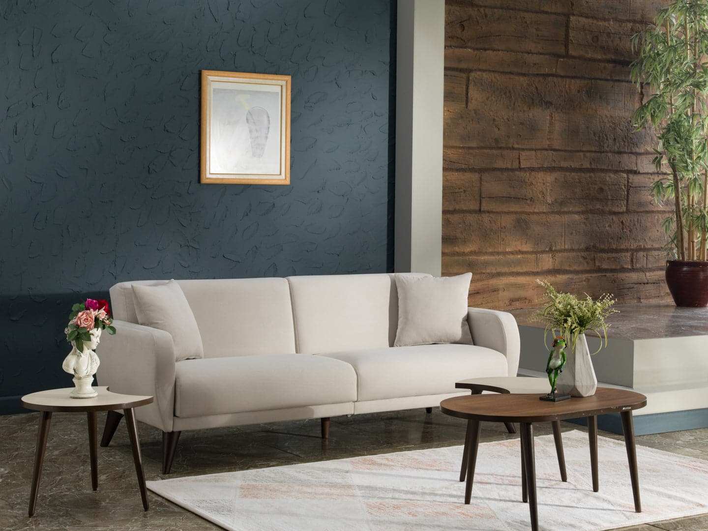 Flexy Sofa In A Box - Taupe - Best Buy Furniture