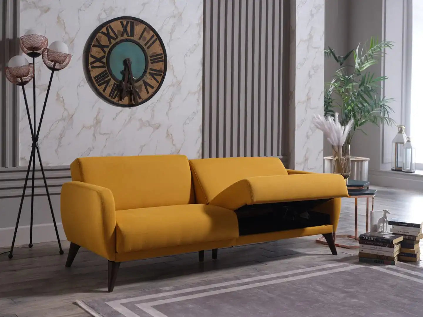 Flexy Sofa In A Box - Taupe - Best Buy Furniture