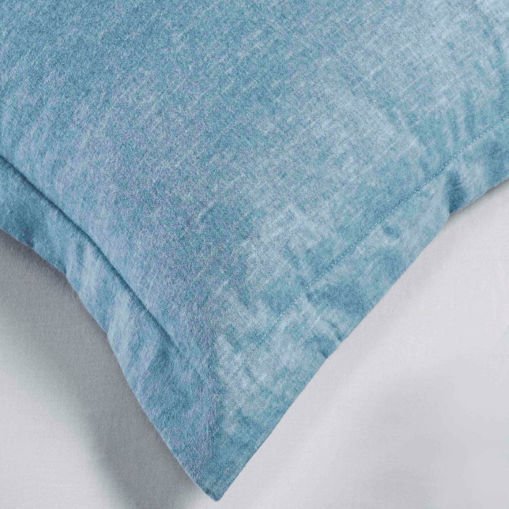 Melange Flannel Cotton Fuzzy Warm Two-Toned Duvet Cover Set - Duvet Cover Set by Superior Brand