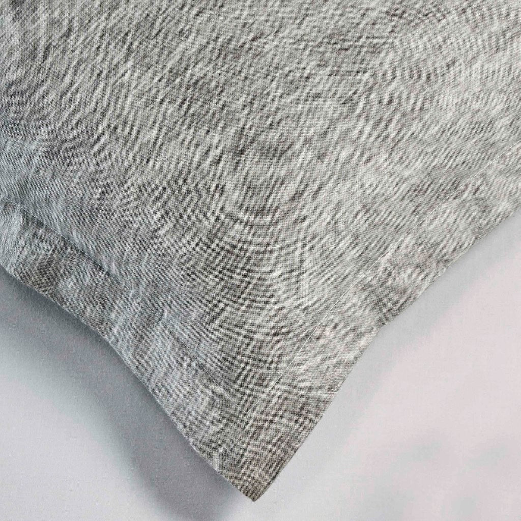 Melange Flannel Cotton Fuzzy Warm Two-Toned Duvet Cover Set - Duvet Cover Set by Superior Brand