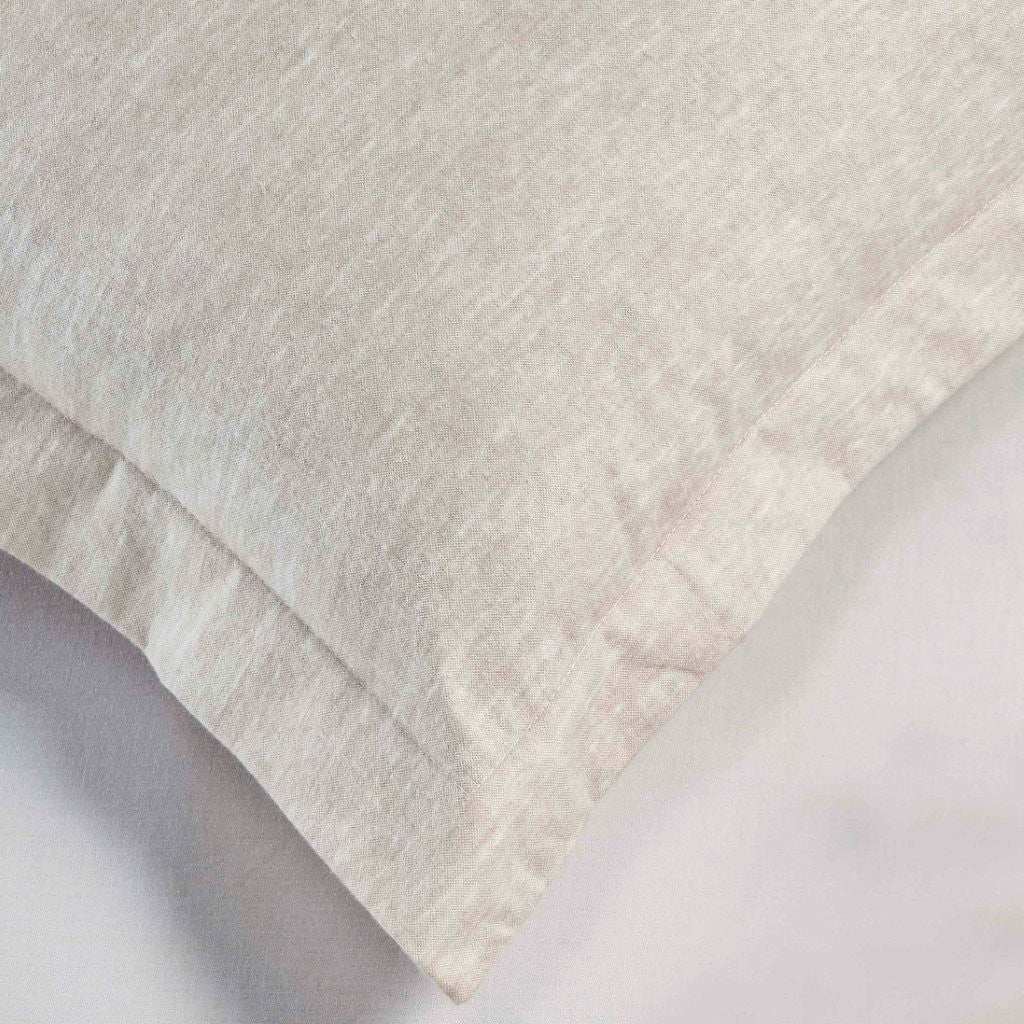 Melange Flannel Cotton Fuzzy Warm Two-Toned Duvet Cover Set - Duvet Cover Set by Superior Brand