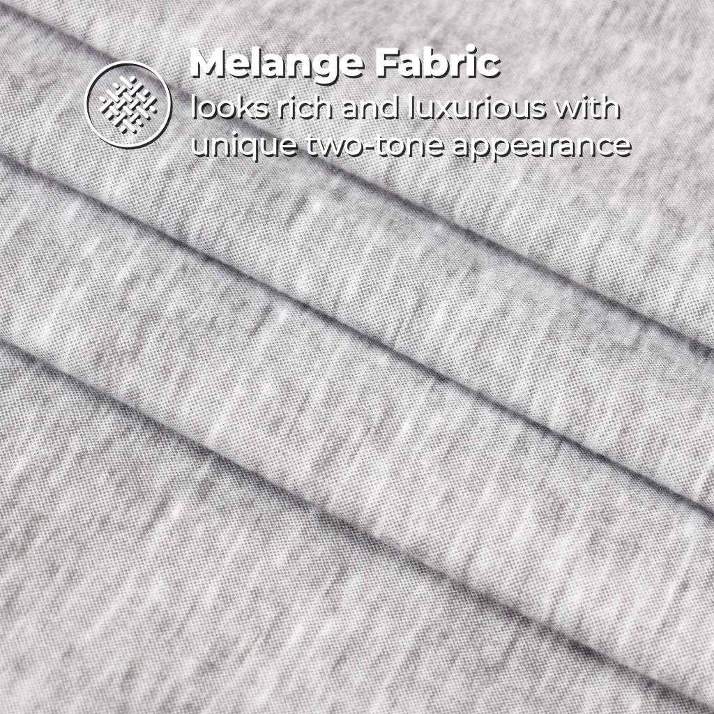100% Cotton Flannel Sheet Set Warm Two-Toned Melange Deep Pocket - Sheet Set by Superior Brand