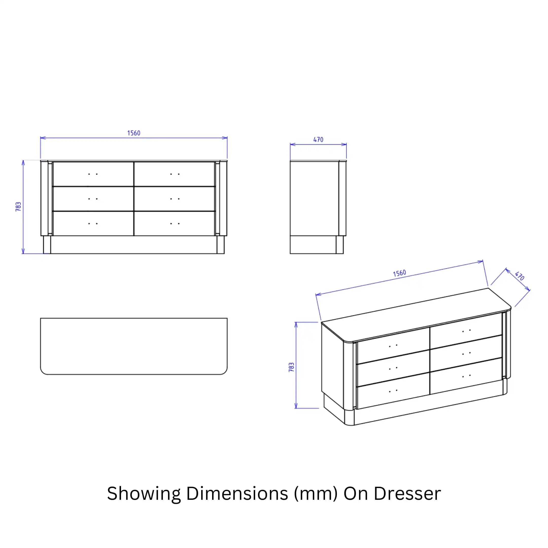 Mirante Luxe Cream Storage Bedroom Set – Queen & King Size - Best Buy Furniture