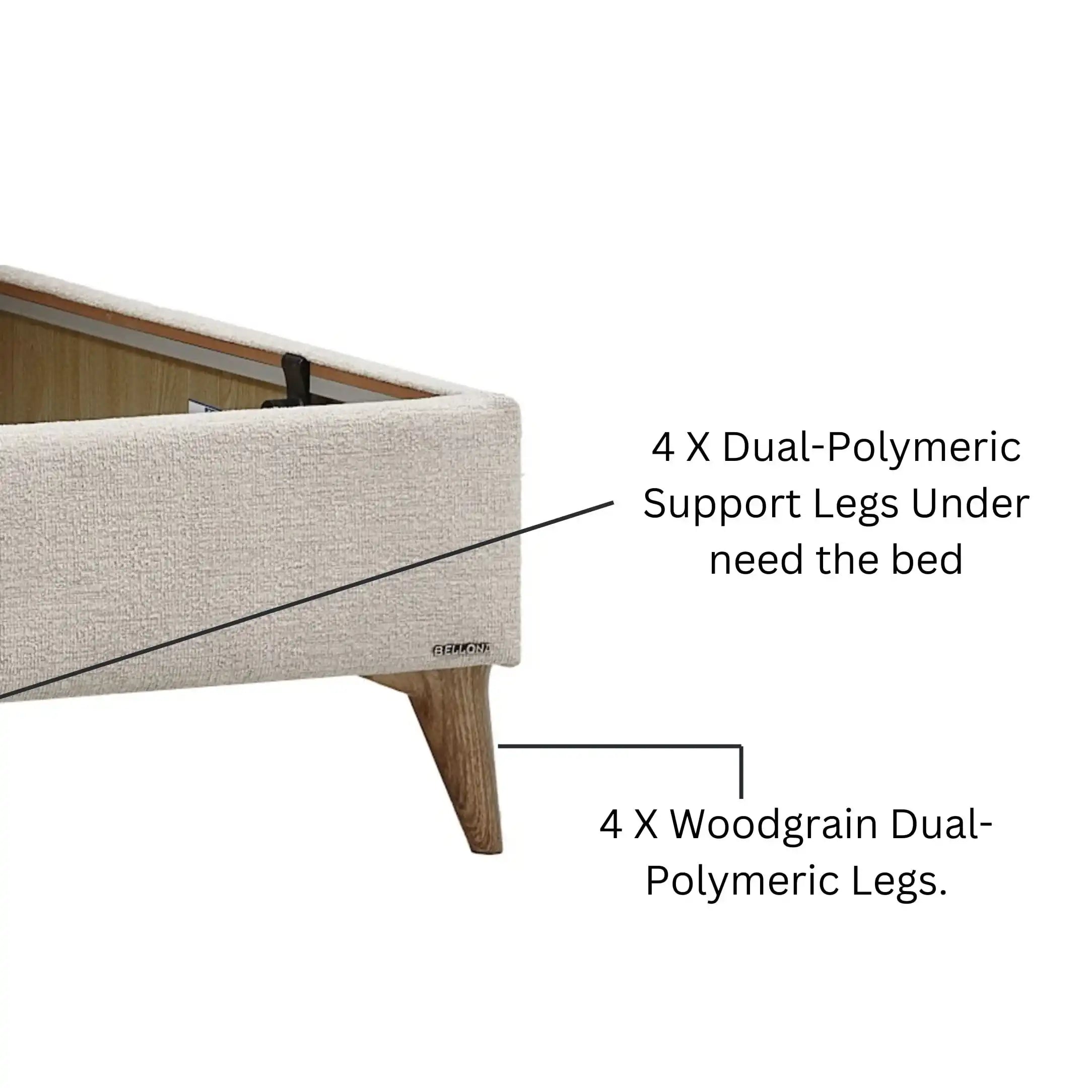 Mirante Luxe Cream Storage Bedroom Set – Queen & King Size - Best Buy Furniture