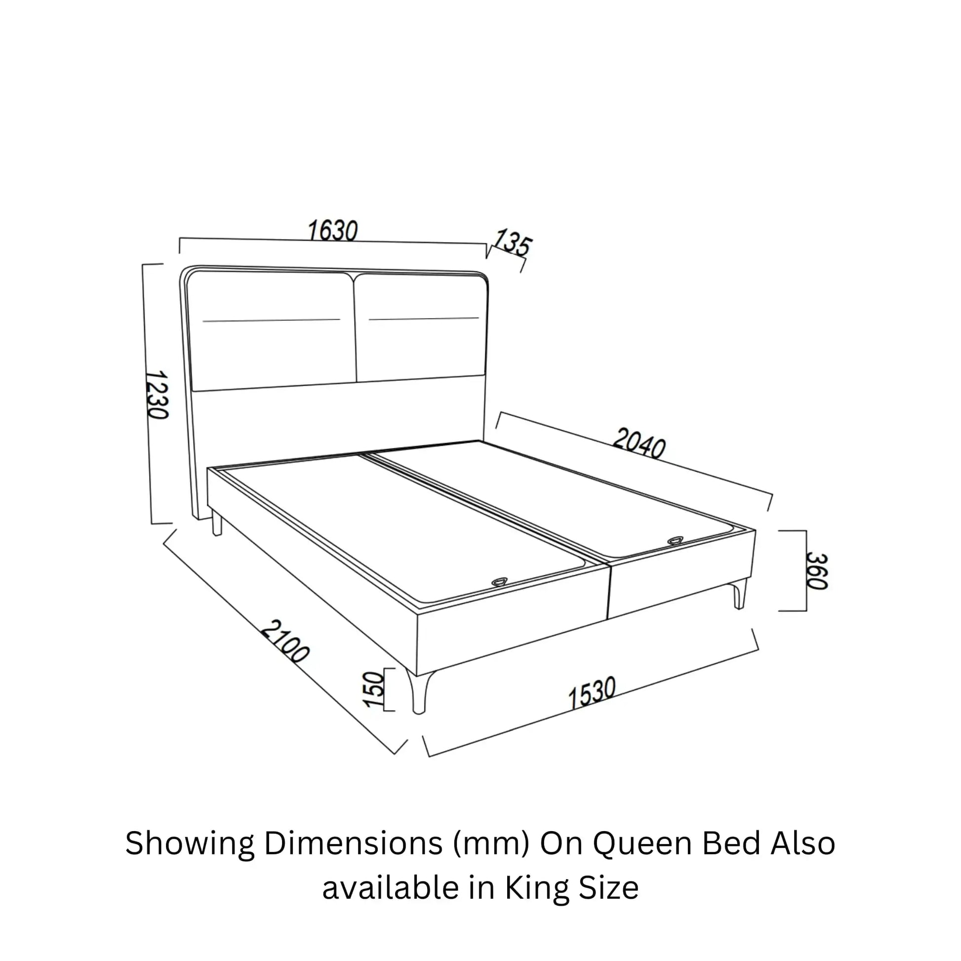 Mirante Luxe Cream Storage Bedroom Set – Queen & King Size - Best Buy Furniture
