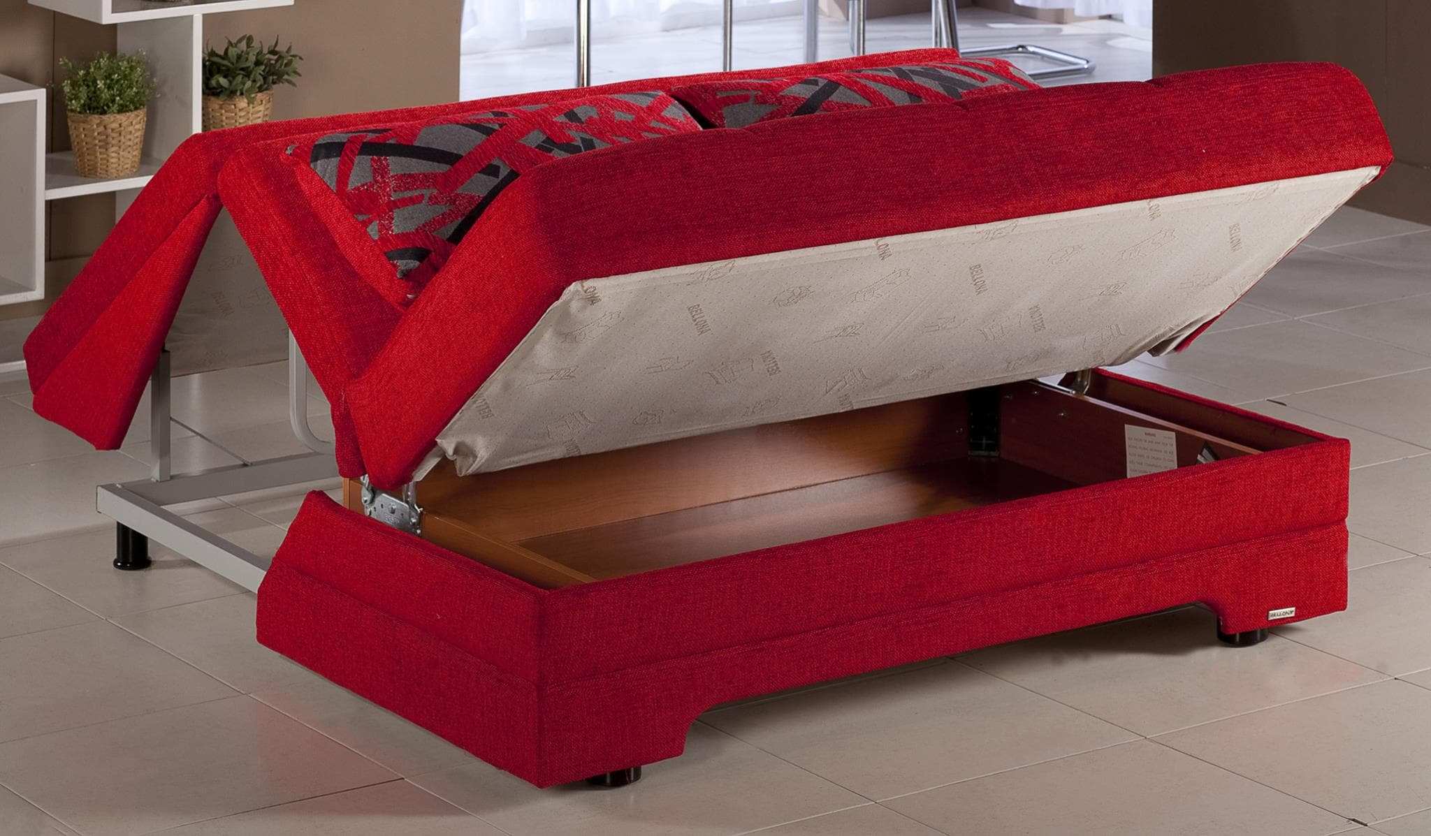 Twist Loveseat (Story Red) - Best Buy Furniture