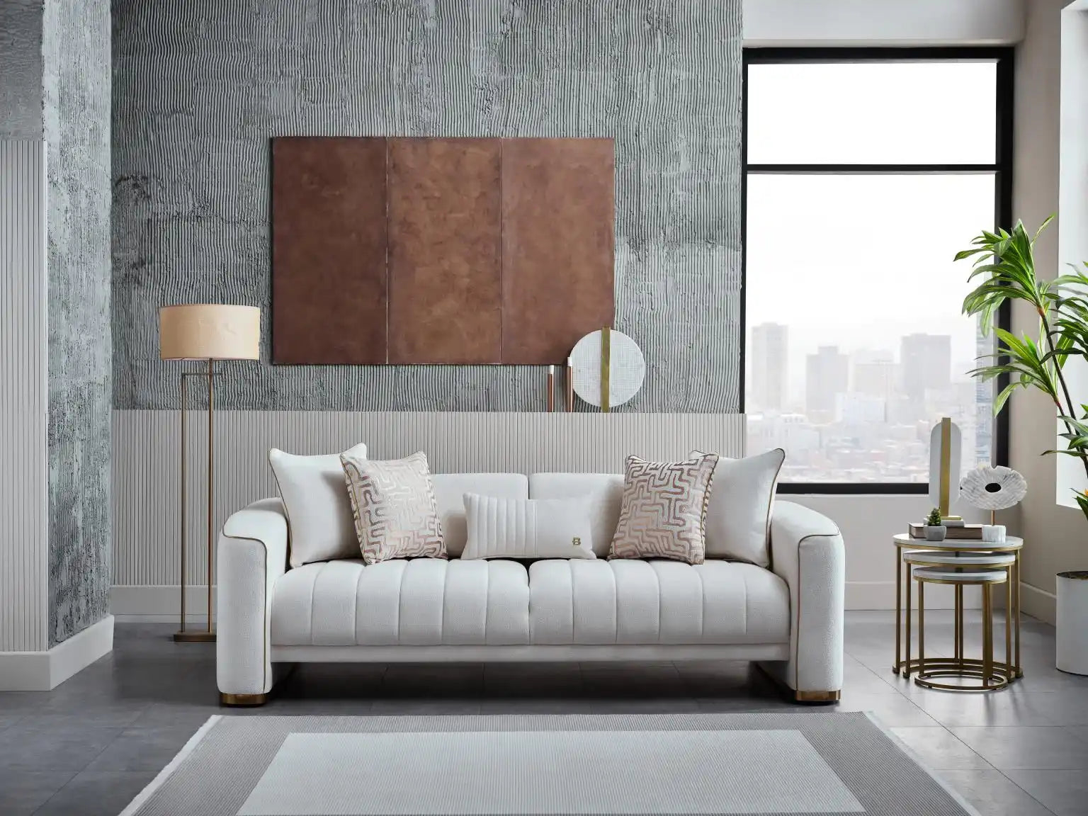 Veronica 94" Wide Convertible Sleeper Sofa – Modern Luxury Design - Best Buy Furniture