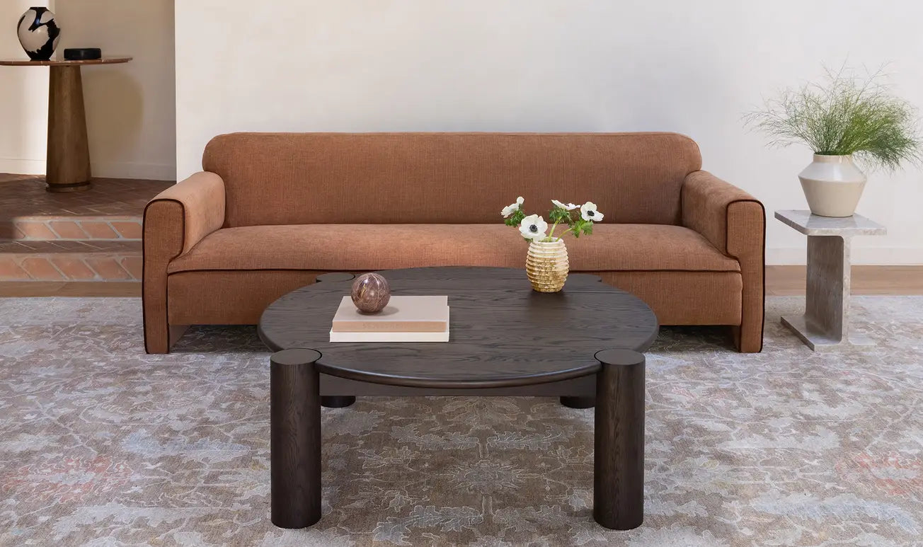 Leo Sofa Taupe - Moes Home