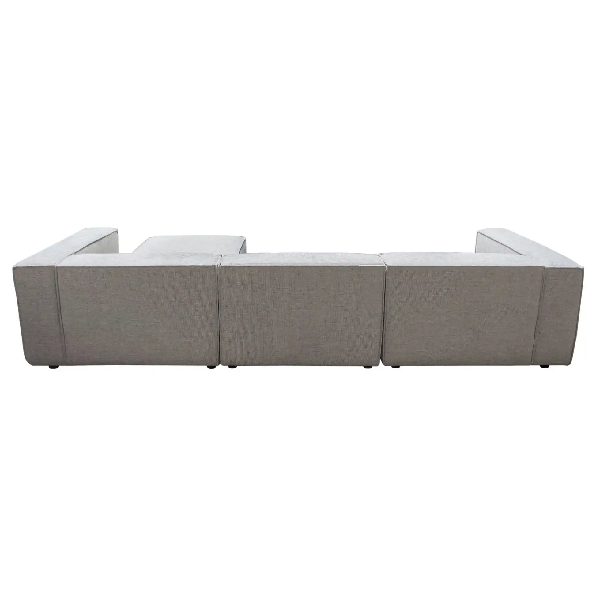Vice Reversible 4 Piece Sectional – Barley Fabric - Best Buy Furniture