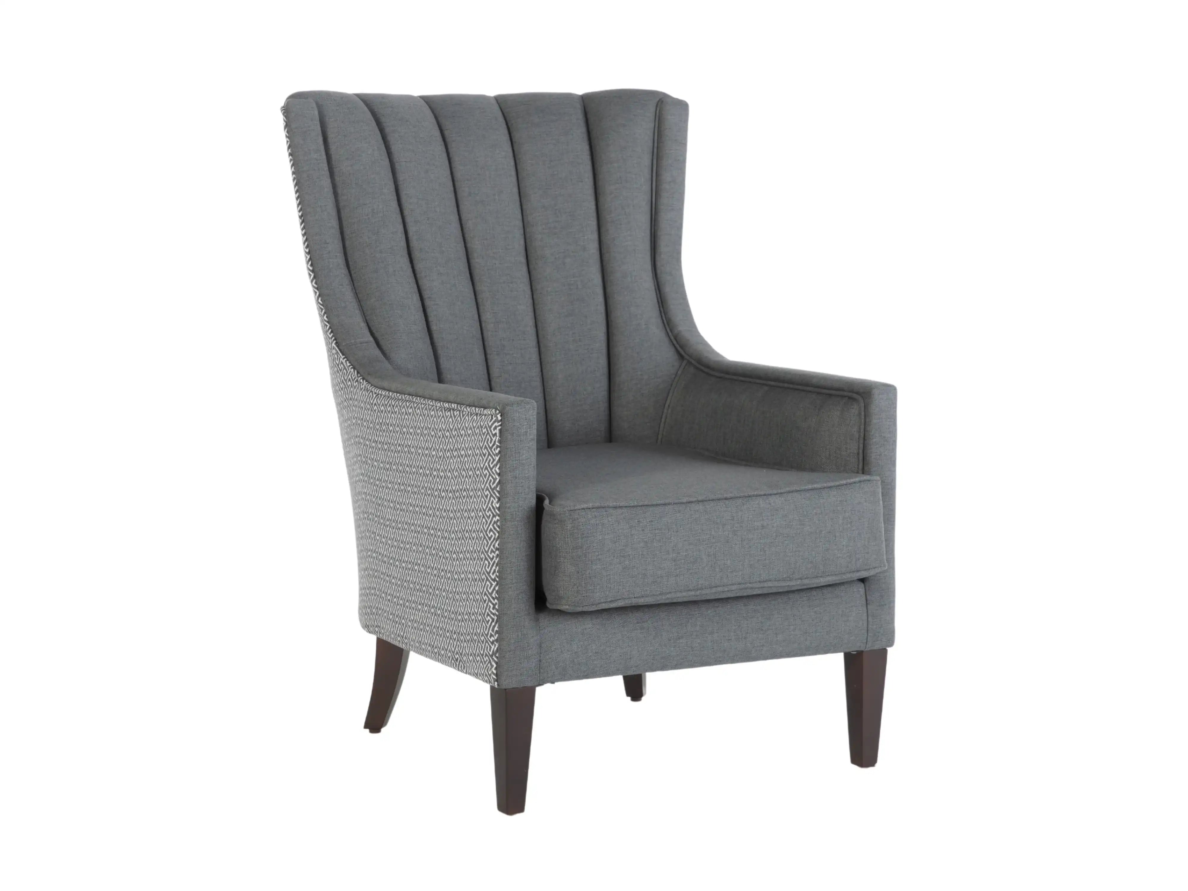 Palmer Accent Armchair, Corvet Anthracite - Best Buy Furniture