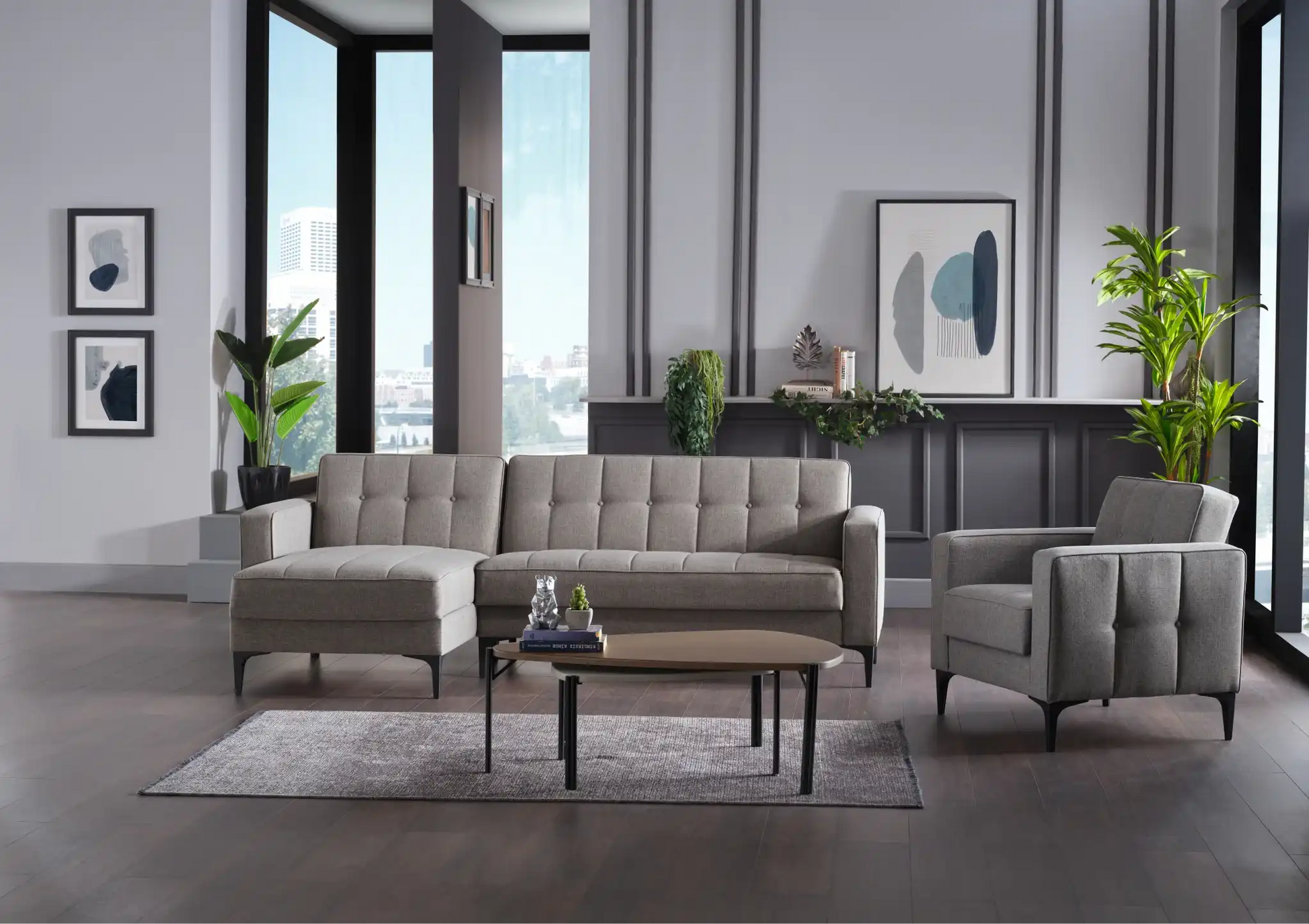 Parker Sleeper Sectional - Best Buy Furniture