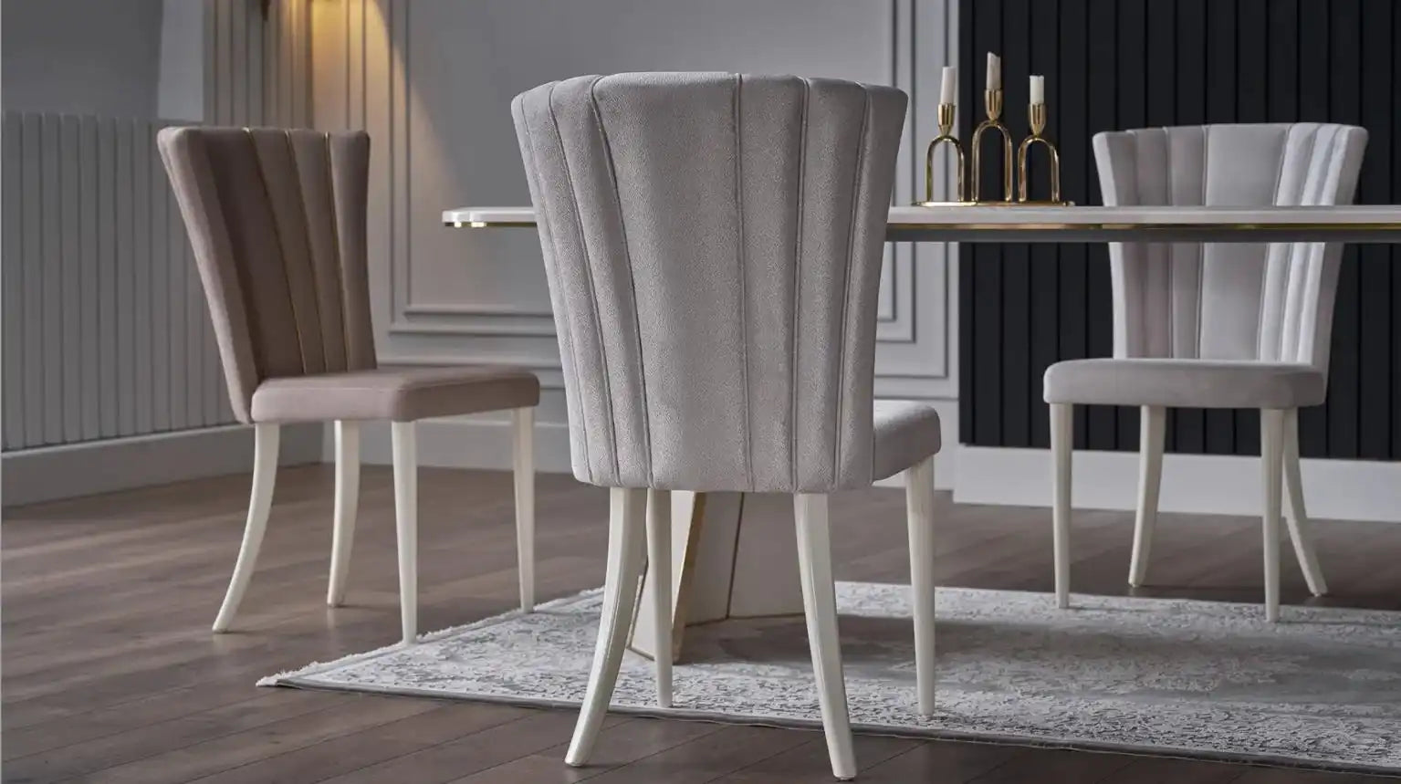 Plaza Dining Room 4 PCS - Ivory - Best Buy Furniture