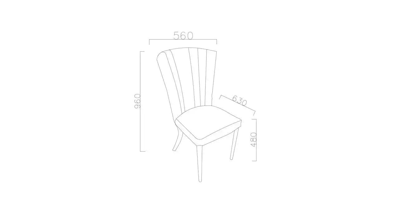 Plaza Dining Chair Set of 2 - Best Buy Furniture