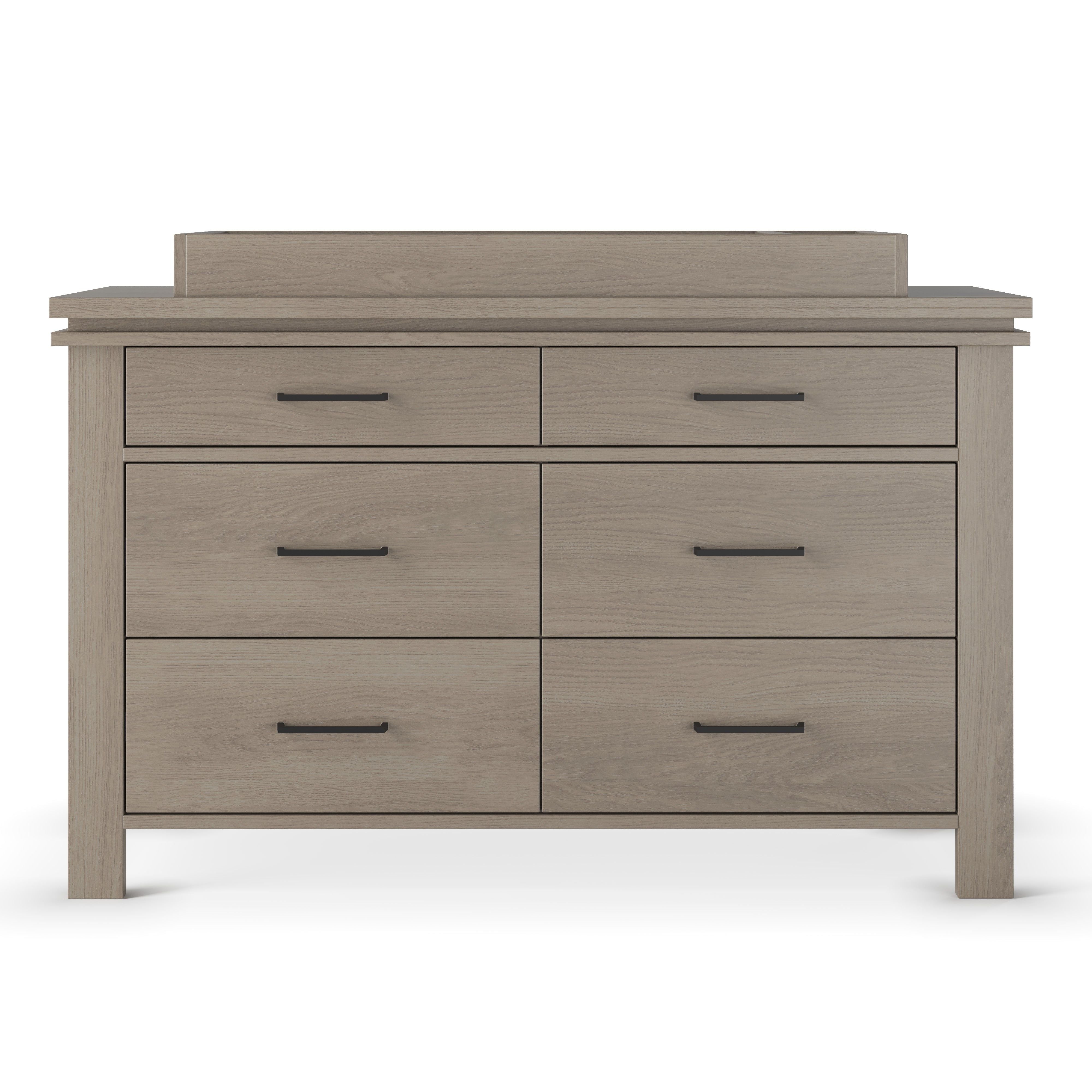 Denman Double Dresser, Crescent Gray